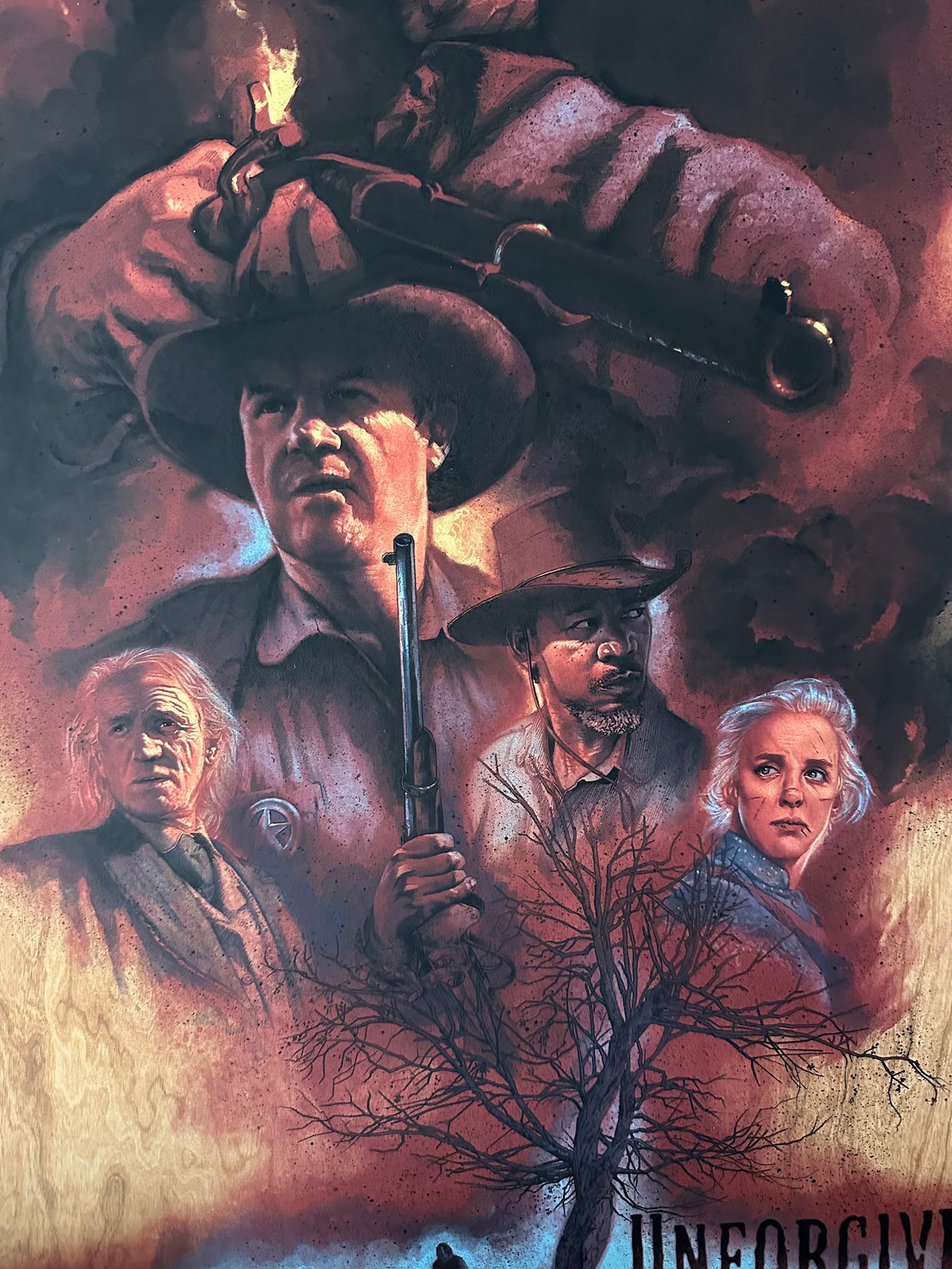 Barret Chapman - Unforgiven - 16x24 - Limited Edition Poster