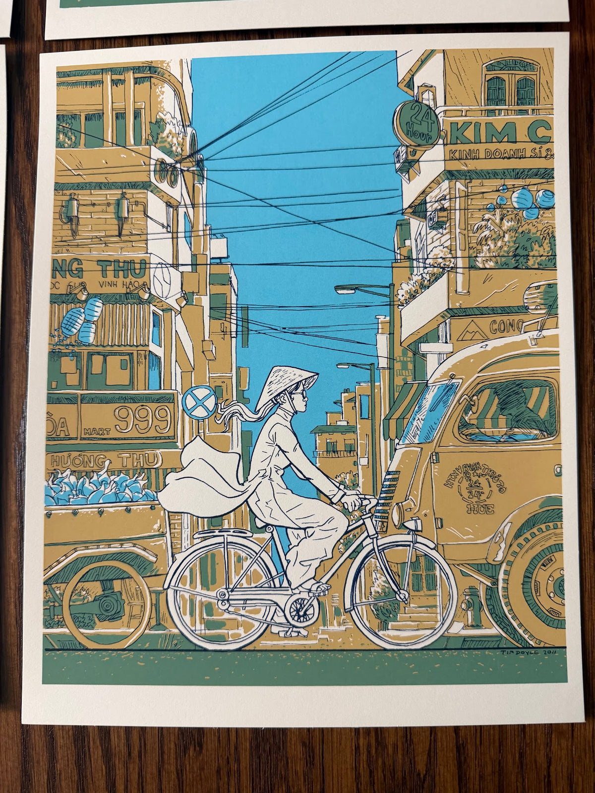 Tim Doyle - Vietnam on Wheels Set - 8x10 - Limited Edition Poster