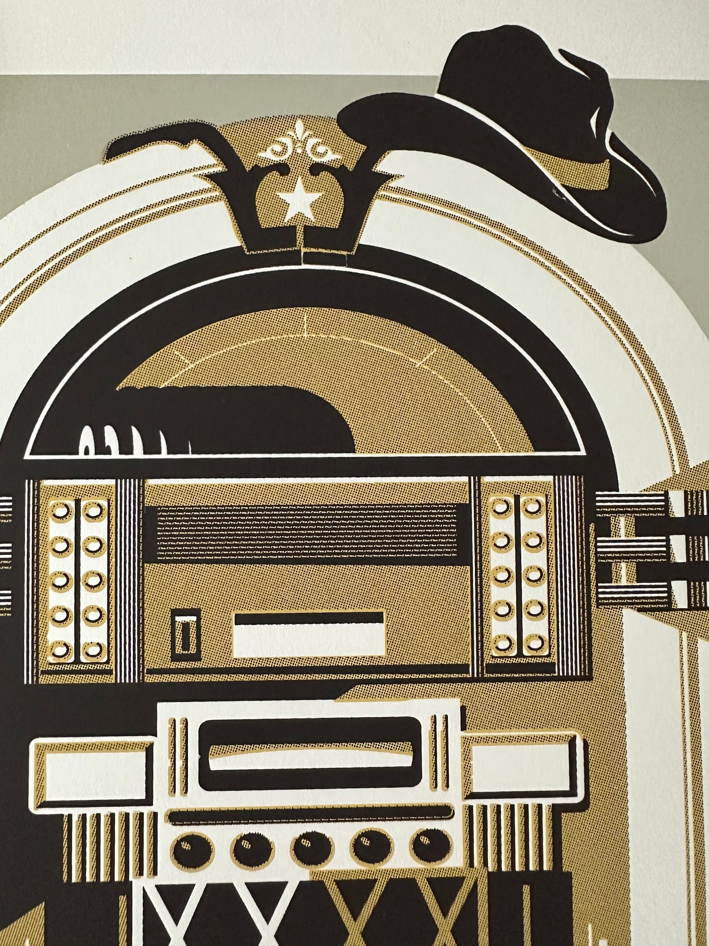 Nate Duval - Juke Box 14x11 art print - detail image 3