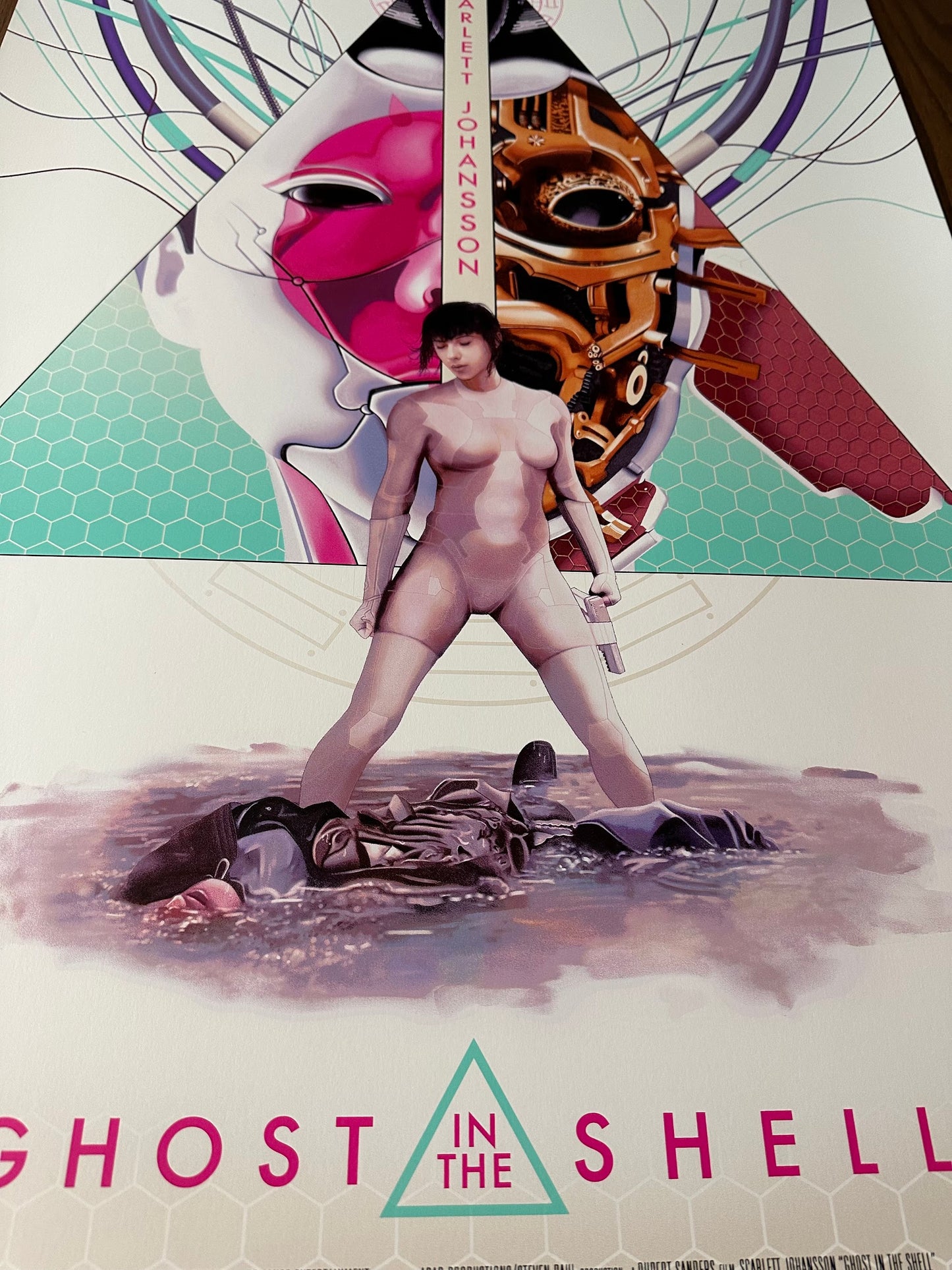 Alberto Reyes - Ghost in the Shell 24x36 movie poster - detail image 5