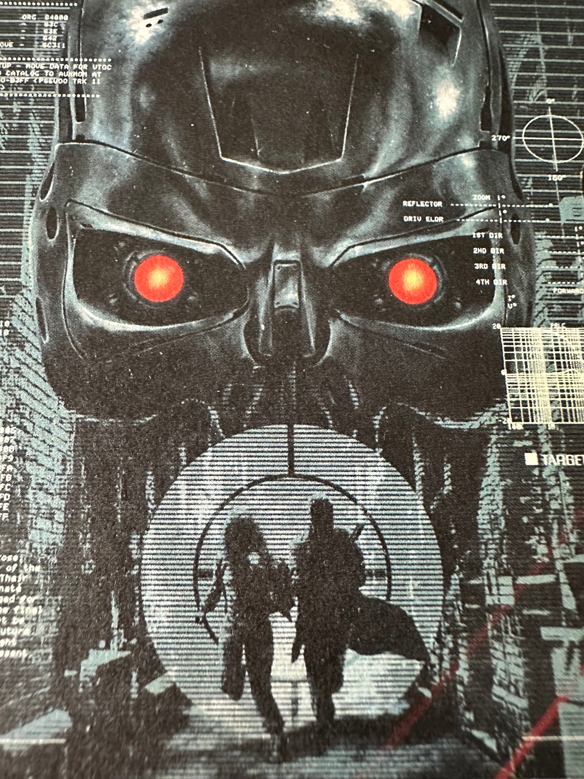 Florey - Terminator Vice Press VHS Promo 8x10 art print - detail image 3