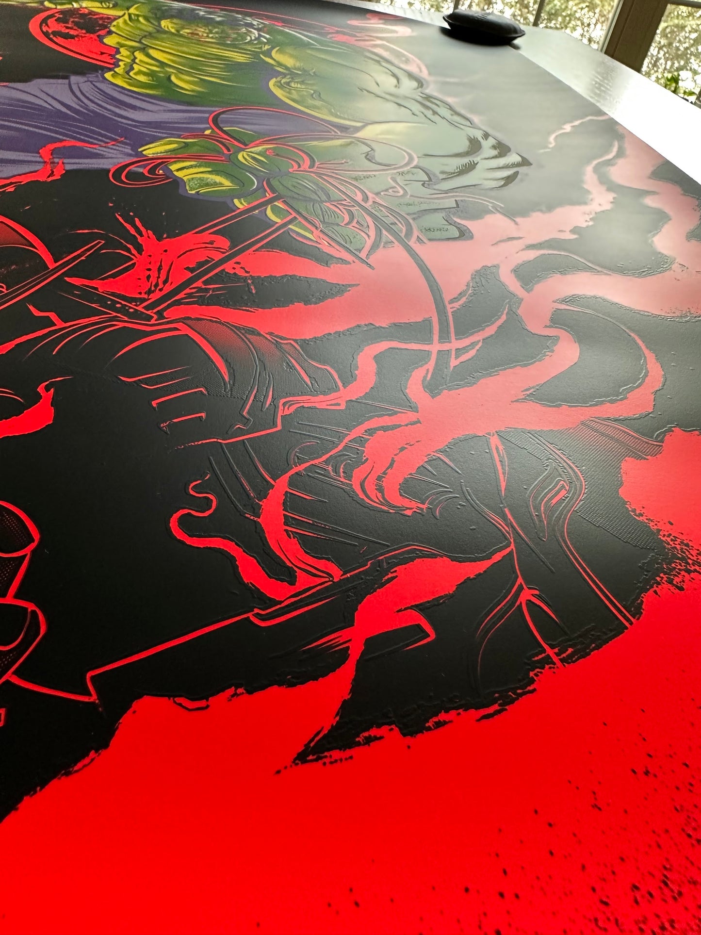 Zombie Yeti - Avengers Hulk 24x36 movie poster - detail image 8