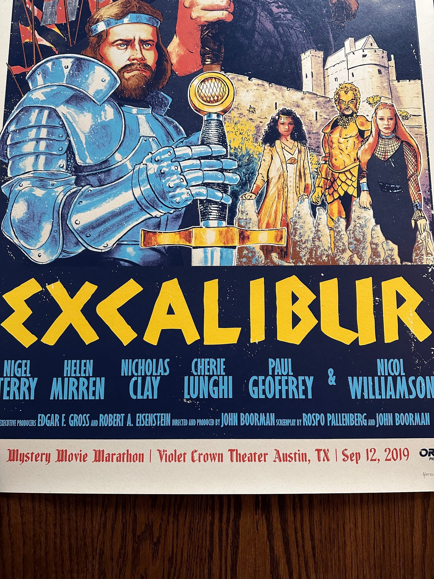 Tim Anderson - Excalibur 24x36 movie poster - detail image 5