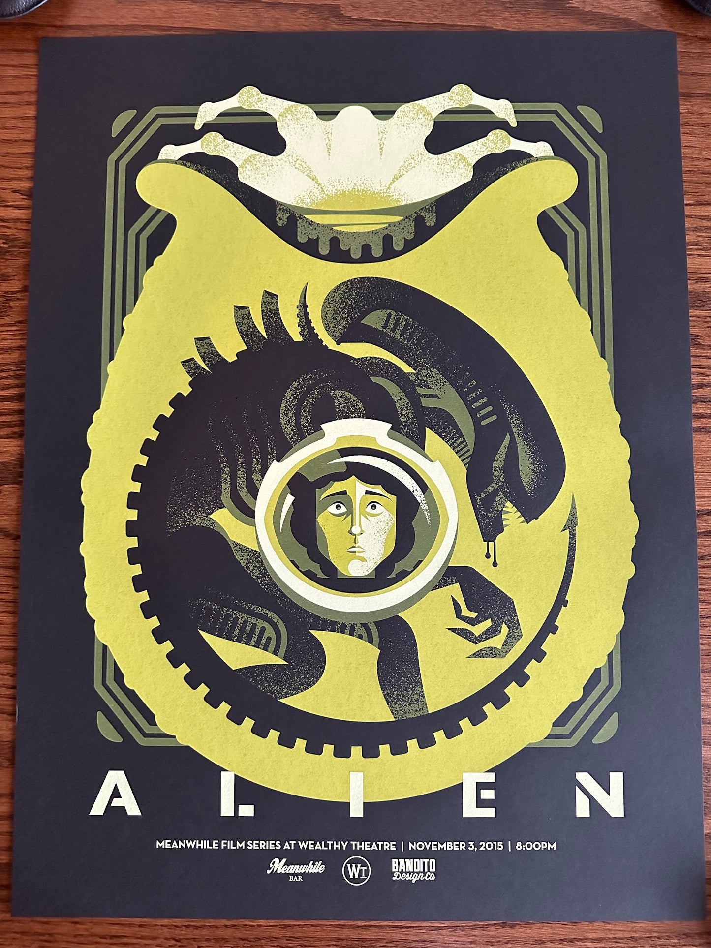 Ryan Brinkerhoff - Alien 18x24 movie poster