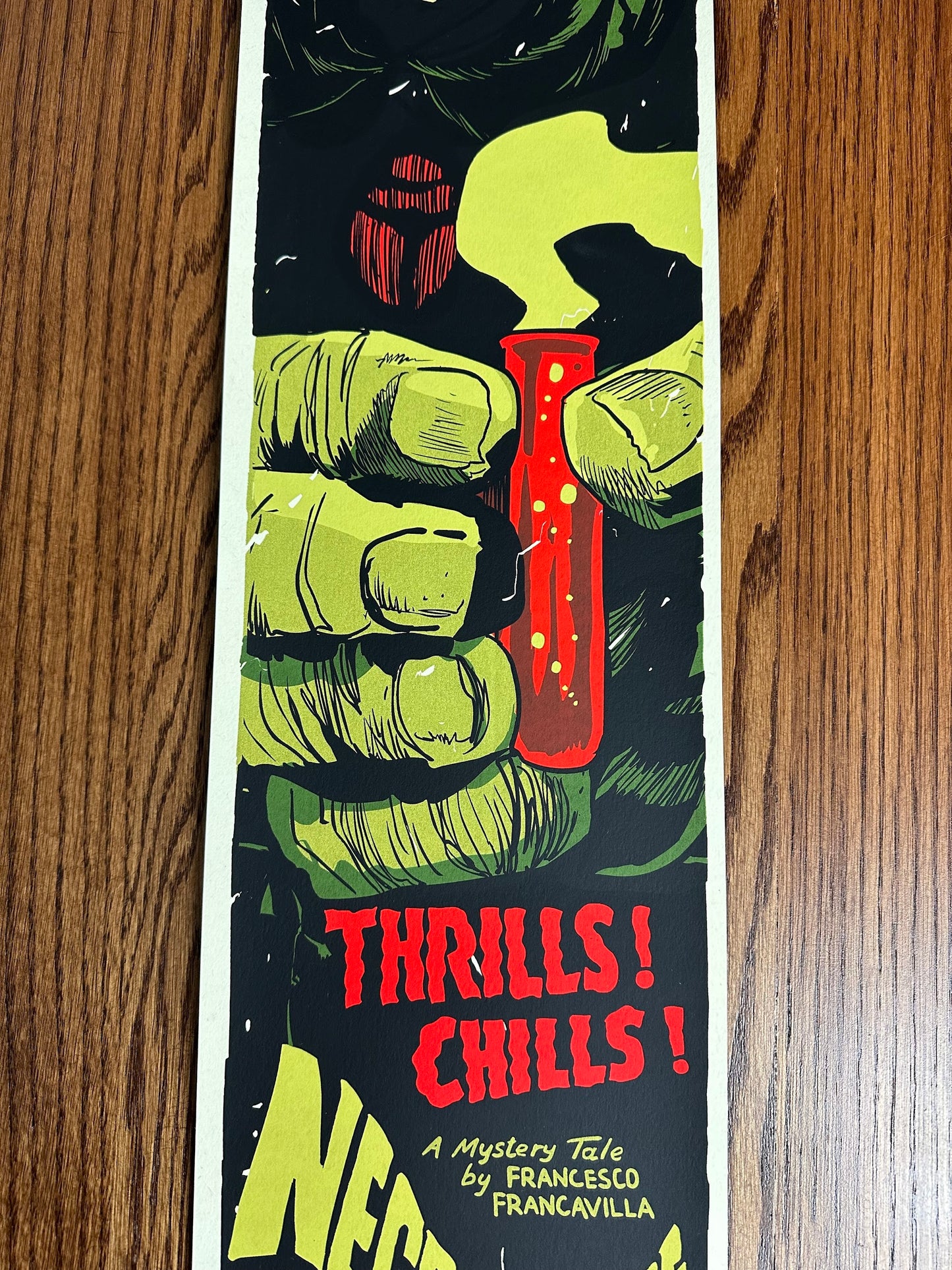 Francesco Francavilla - The Black Beetle 8x36 movie poster - detail image 2