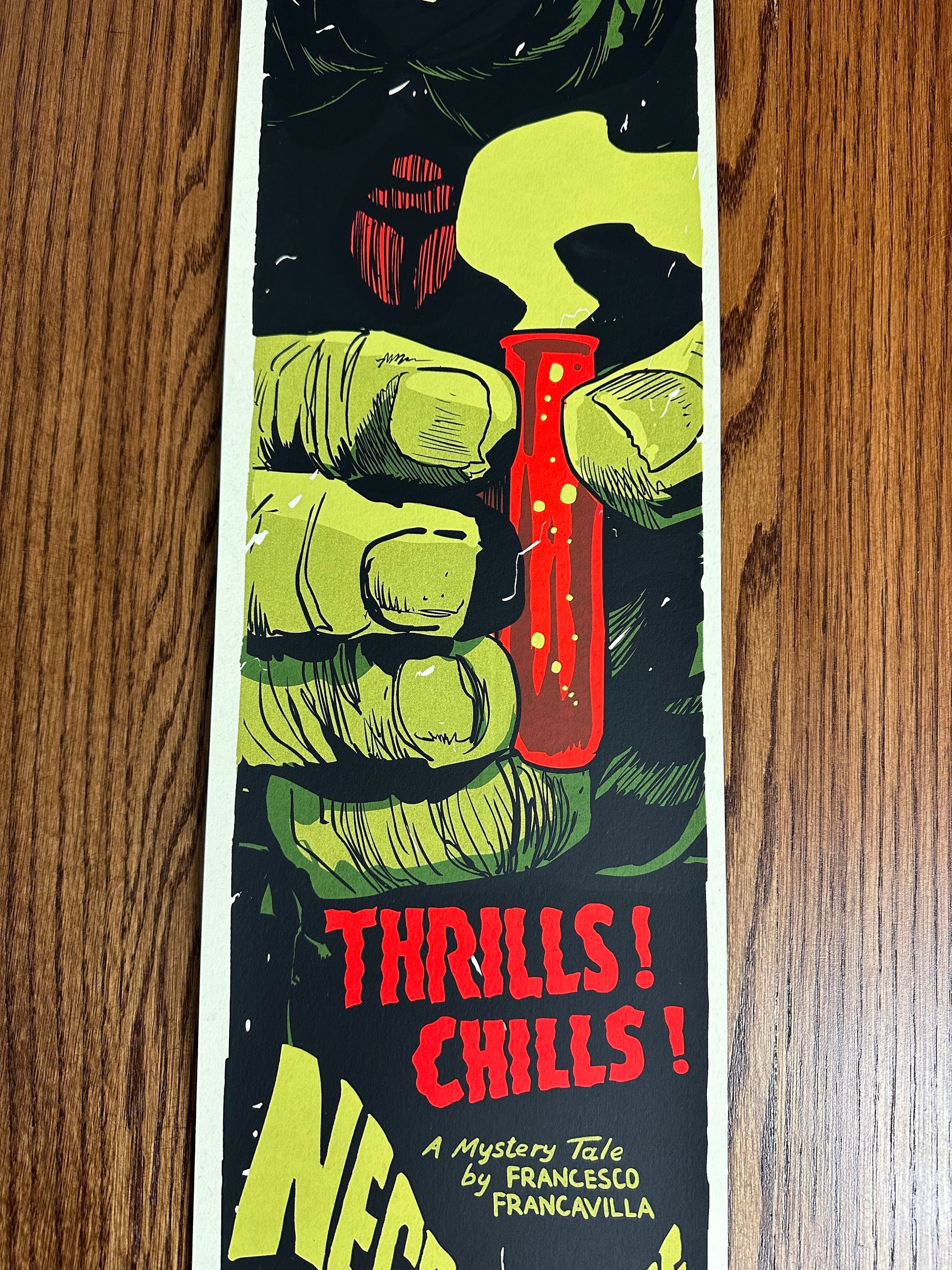 Francesco Francavilla - The Black Beetle 8x36 movie poster - detail image 2