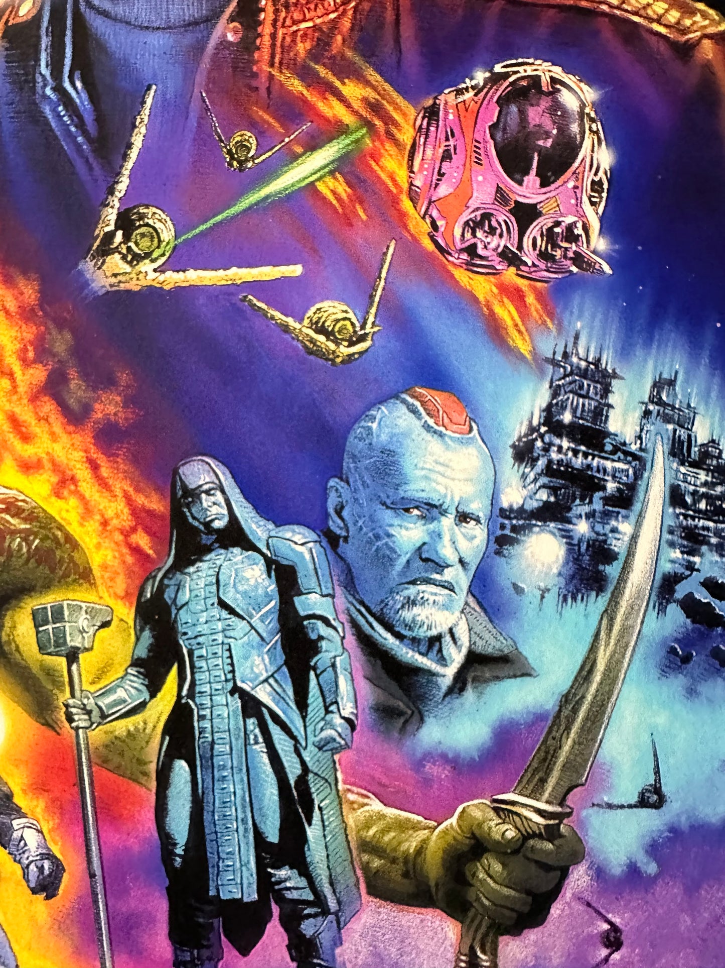 Roger Motzkus - Guardians of the Galaxy Cosmic Comic Variant 24x36 movie poster - detail image 7