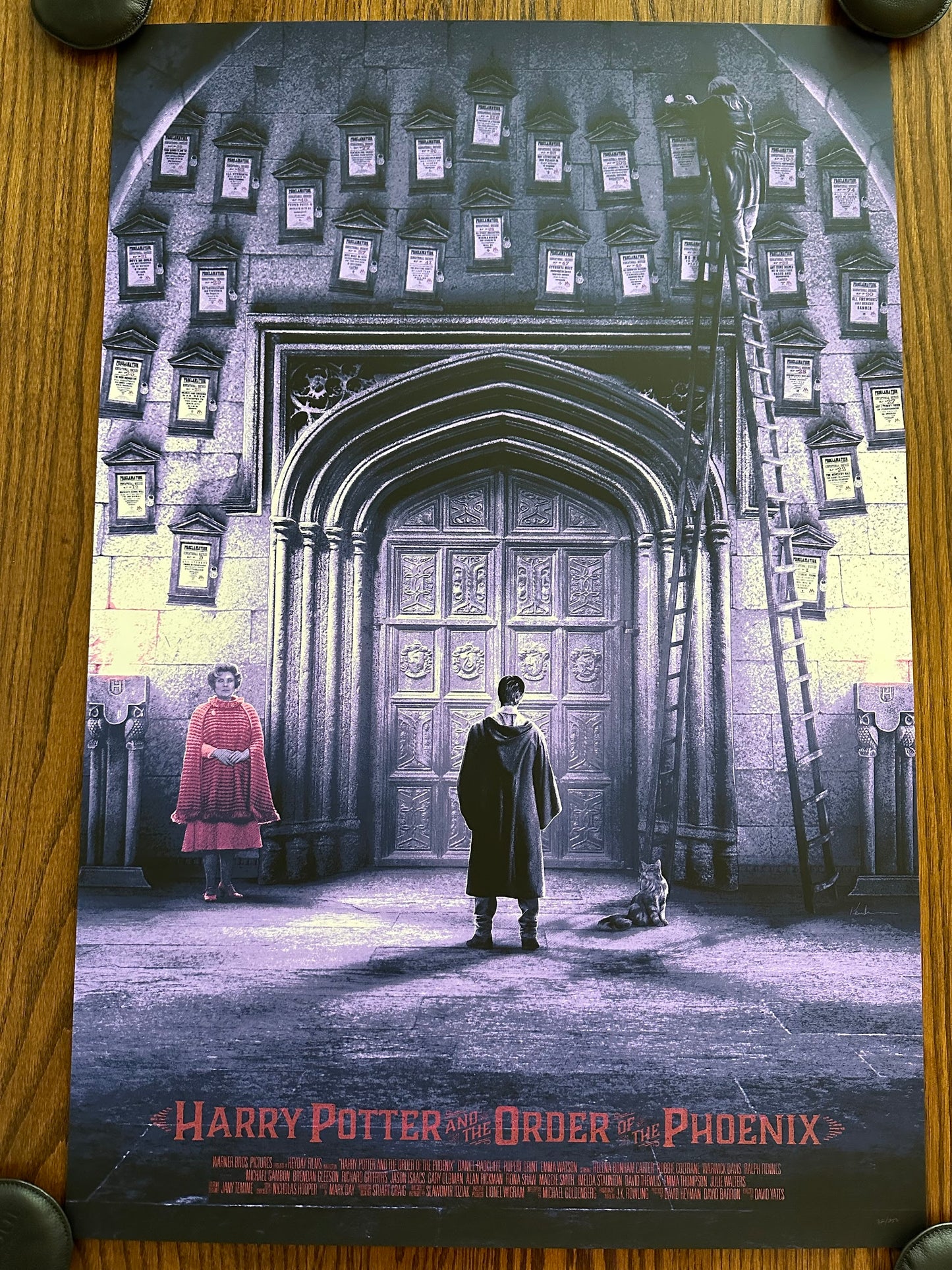 Kevin Wilson - Harry Potter and the Order of the Phoenix 24x36 movie poster