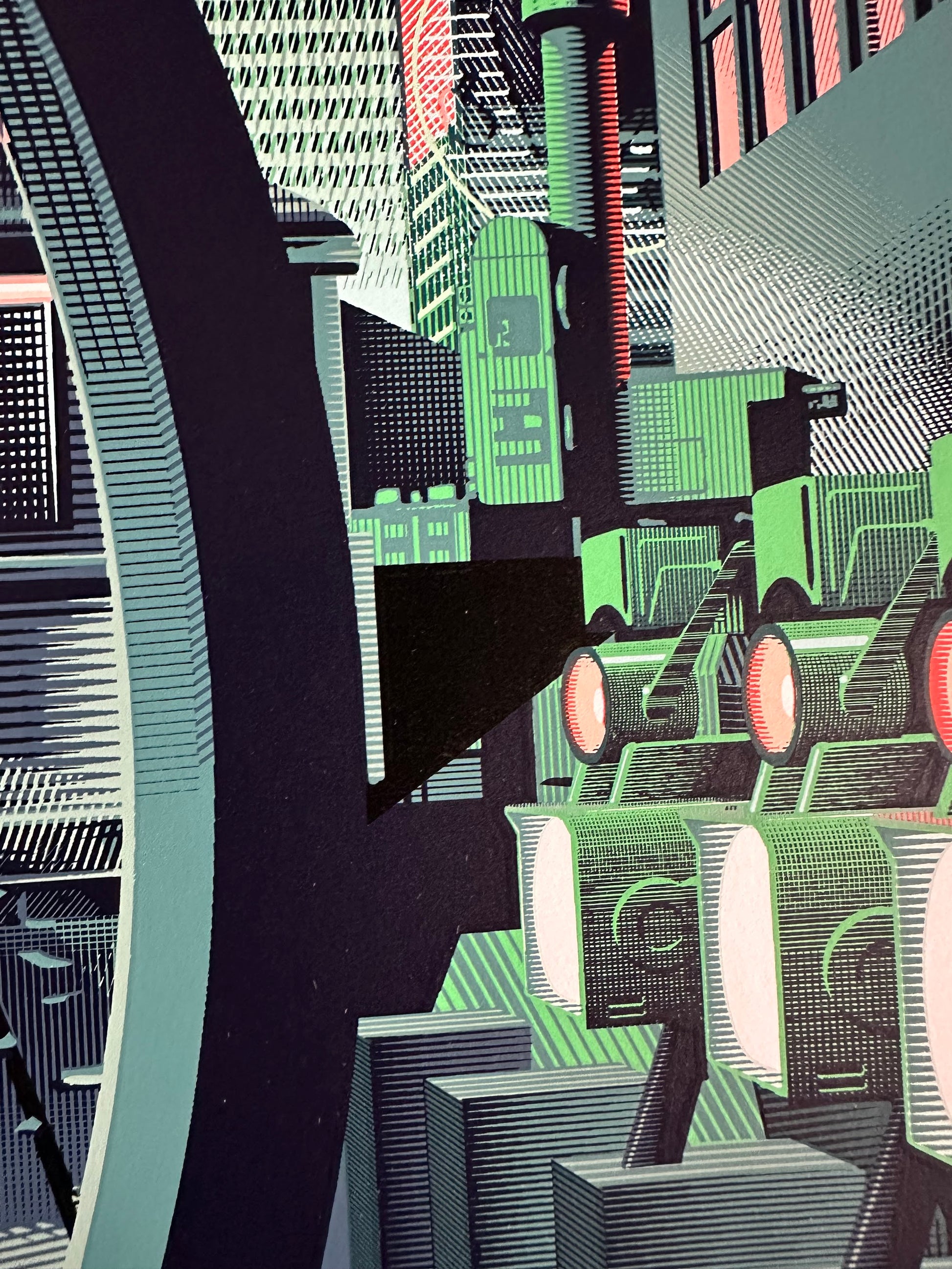 Laurent Durieux - Blade Runner No Expectation Boulevard 24x36 movie poster - detail image 4