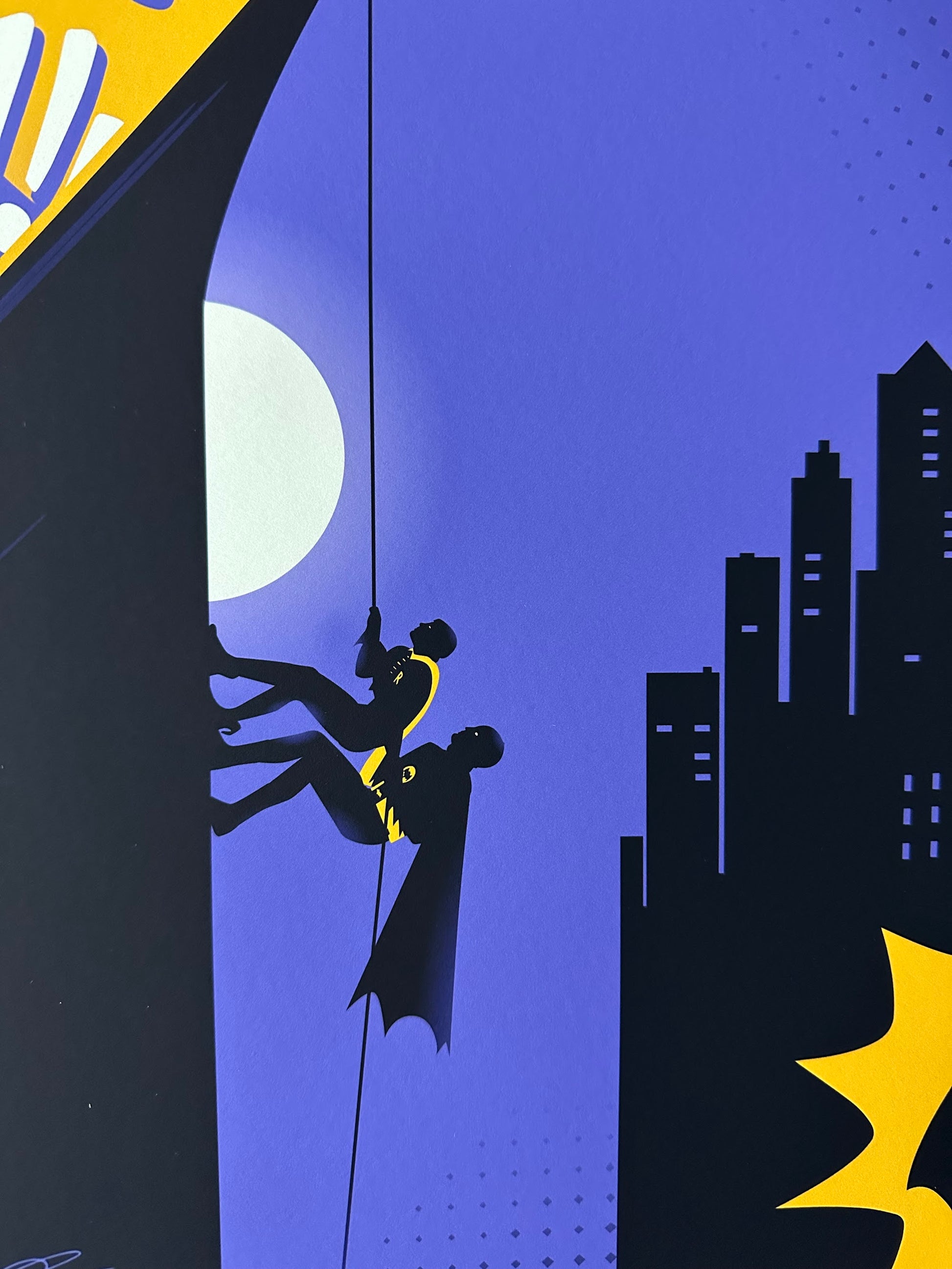 Julien Rico Jr - Batman "Kapow" 18x24 movie poster - detail image 4