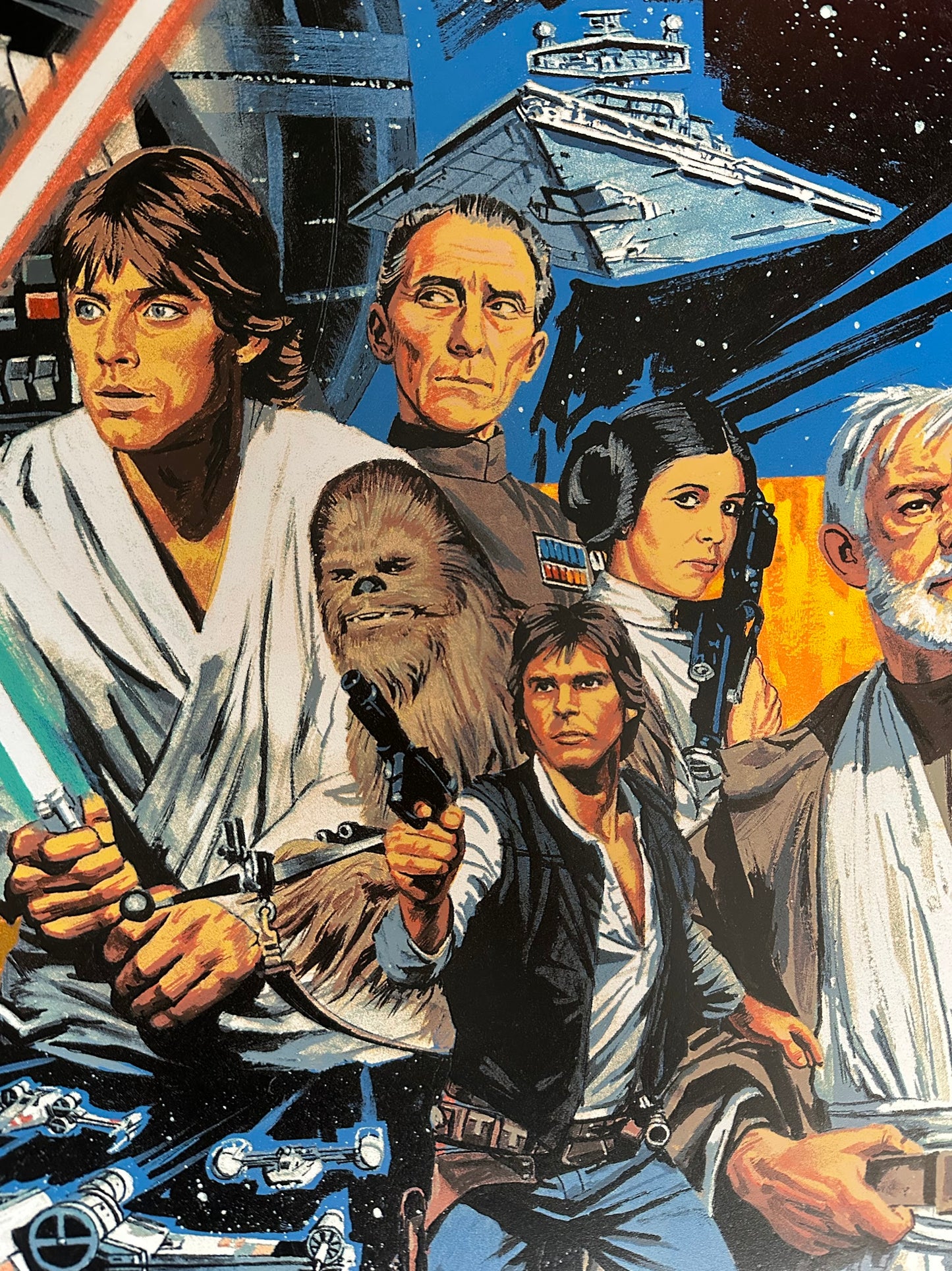 Paul Mann - Star Wars Variant 36x24 movie poster - detail image 6