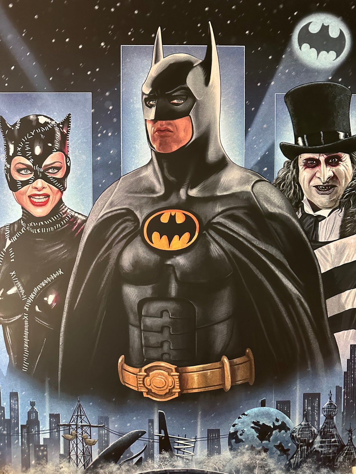 Richard Philpott - Batman Returns 24x36 movie poster - detail image 2