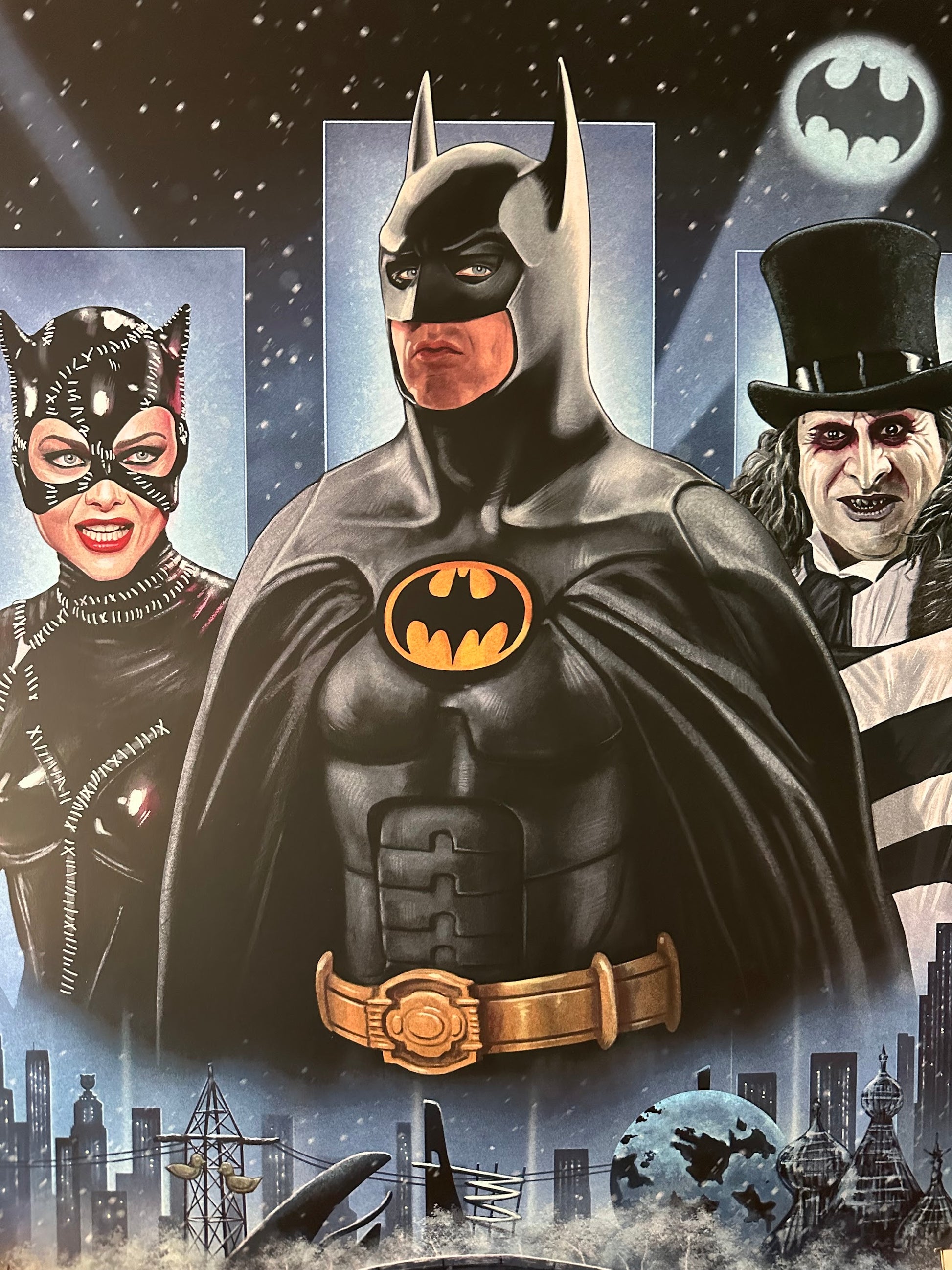 Richard Philpott - Batman Returns 24x36 movie poster - detail image 2