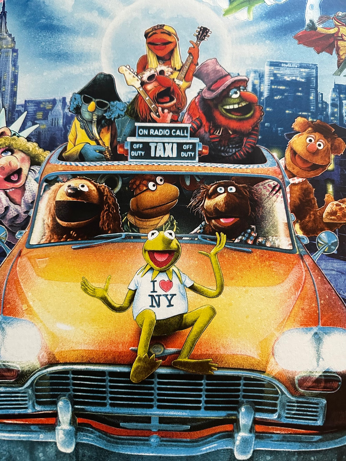 Kevin Wilson - Muppets take Manhattan 24x36 movie poster - detail image 5