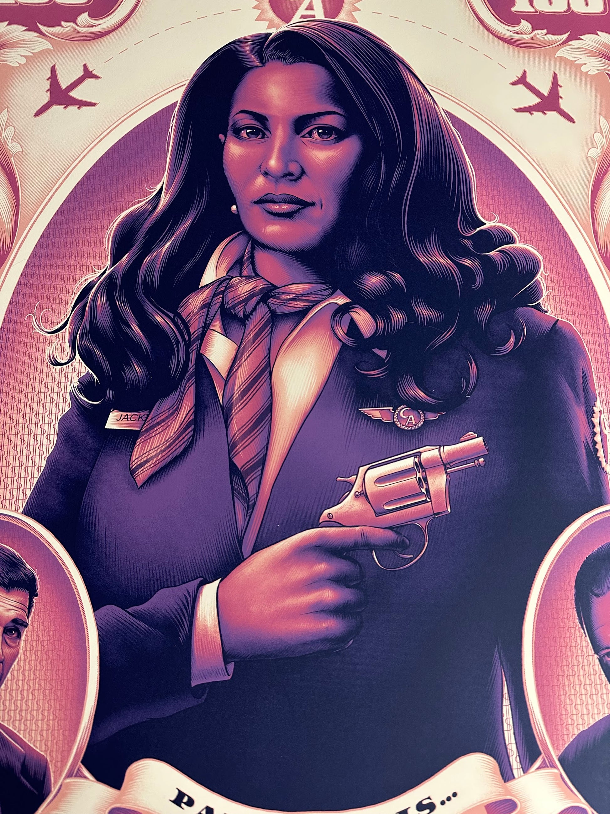 Daniel Castro Maia - Jackie Brown 24x36 movie poster - detail image 3