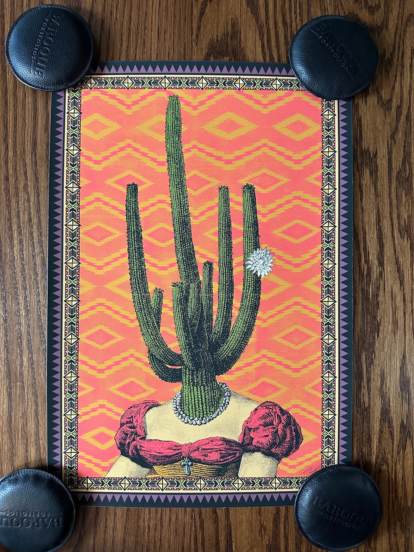 Nate Duval - Catherine Cactus 13x19 art print