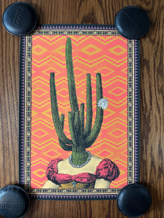Nate Duval - Catherine Cactus 13x19 art print