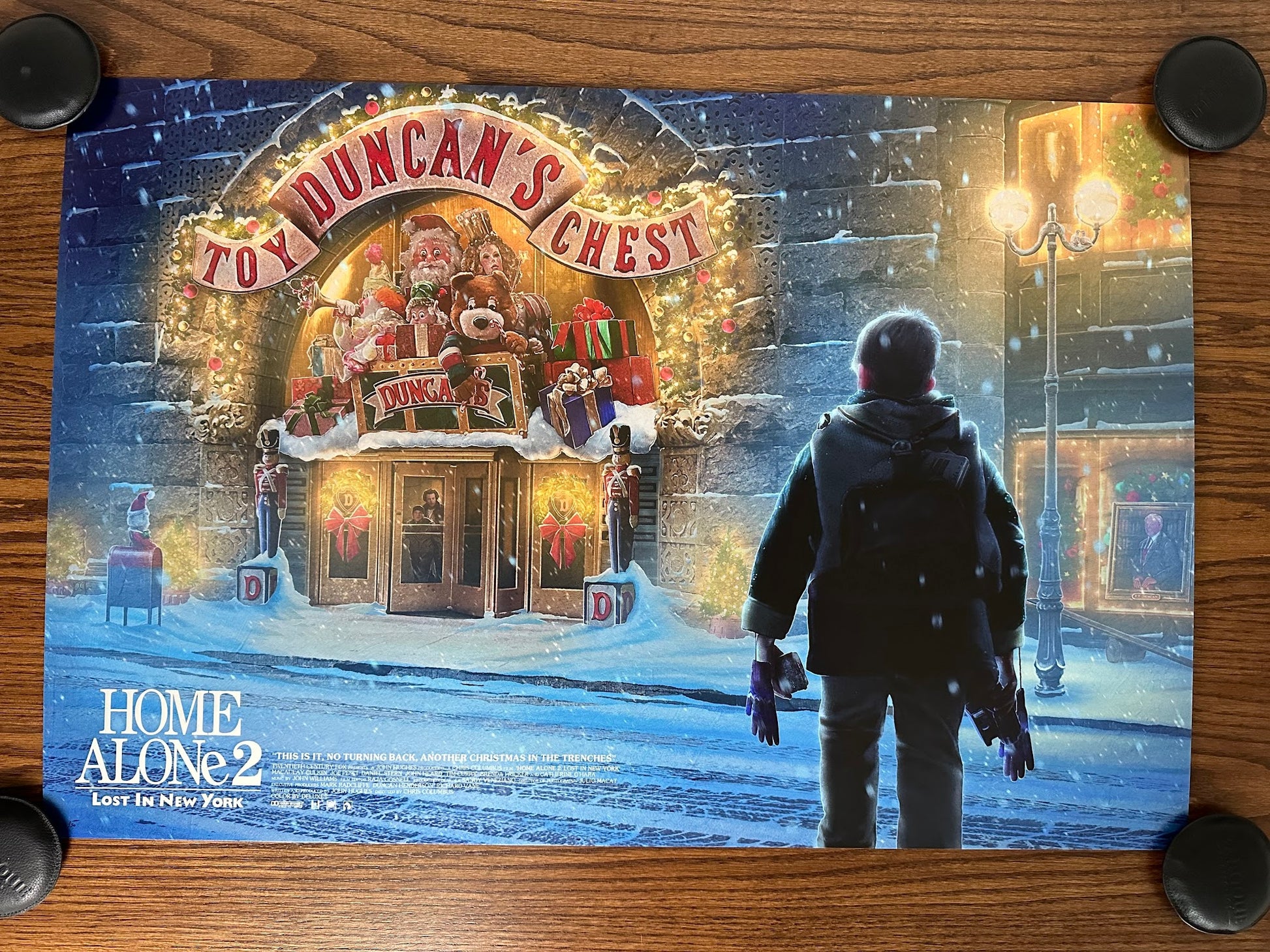 Kevin Wilson - Home Alone 2 Variant 36x24 movie poster