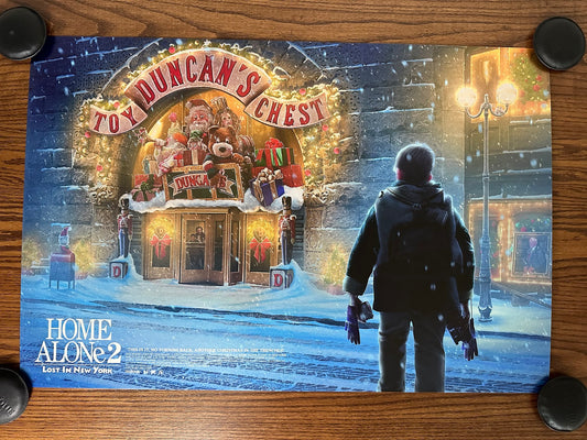 Kevin Wilson - Home Alone 2 Variant 36x24 movie poster