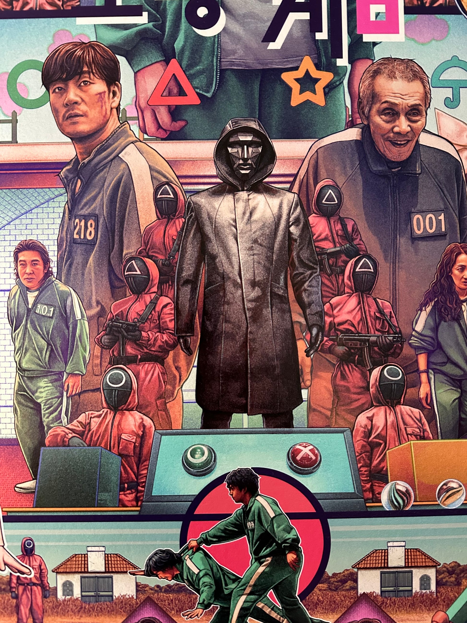 Ise Ananphada - Squid Game Variant 24x36 movie poster - detail image 5