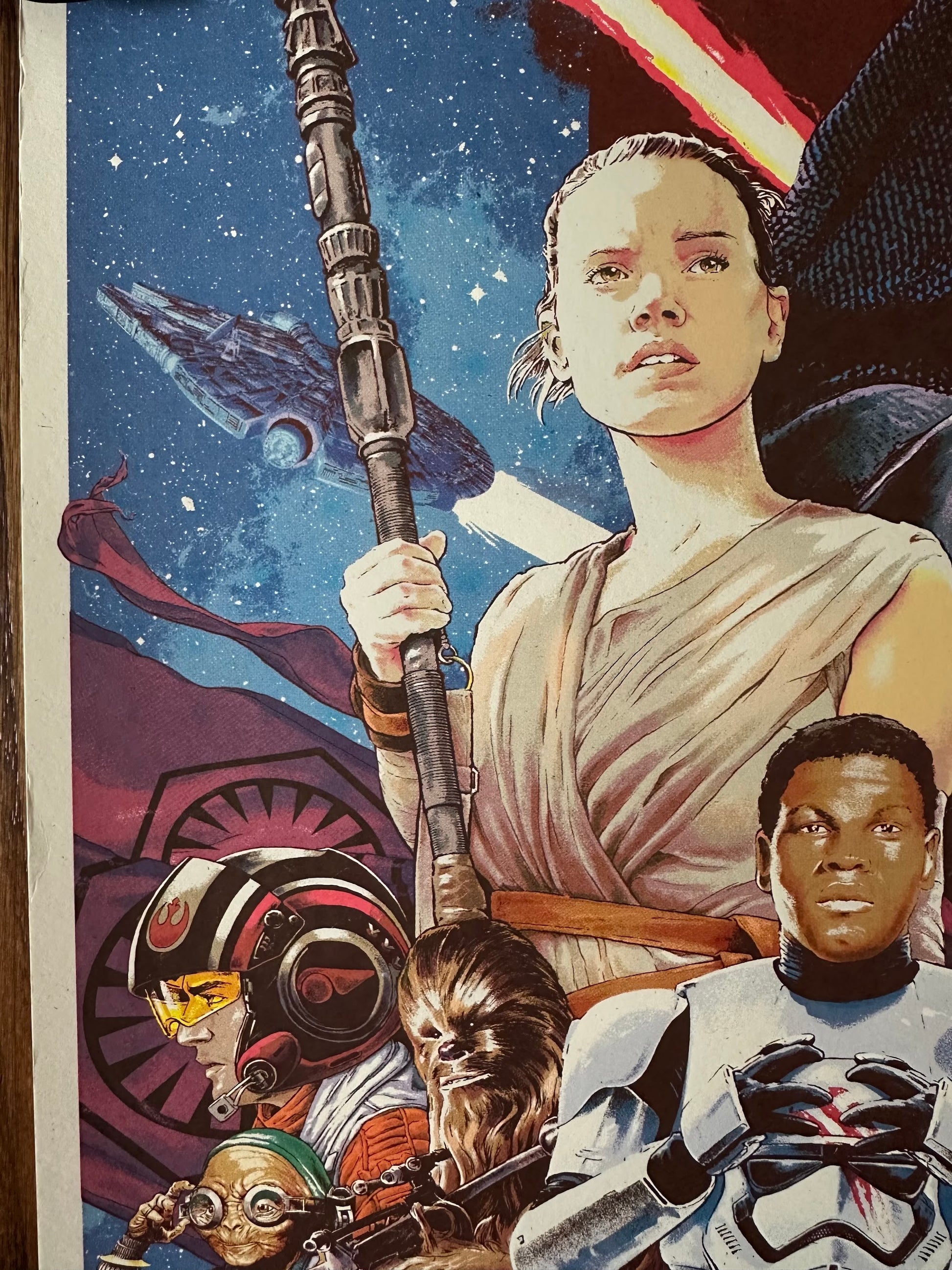 Joshua Budich - Star Wars Force Awakens 18x24 movie poster - detail image 3