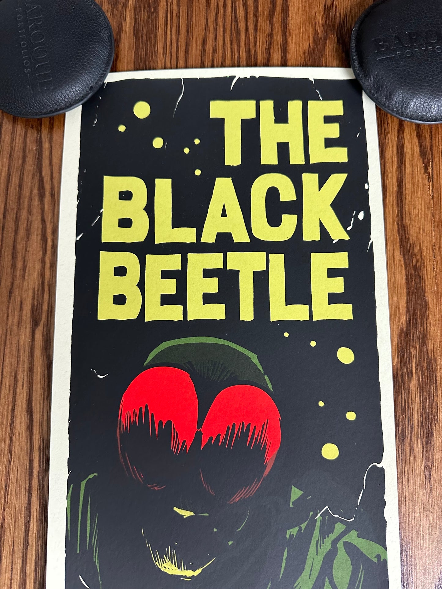 Francesco Francavilla - The Black Beetle 8x36 movie poster - detail image 3