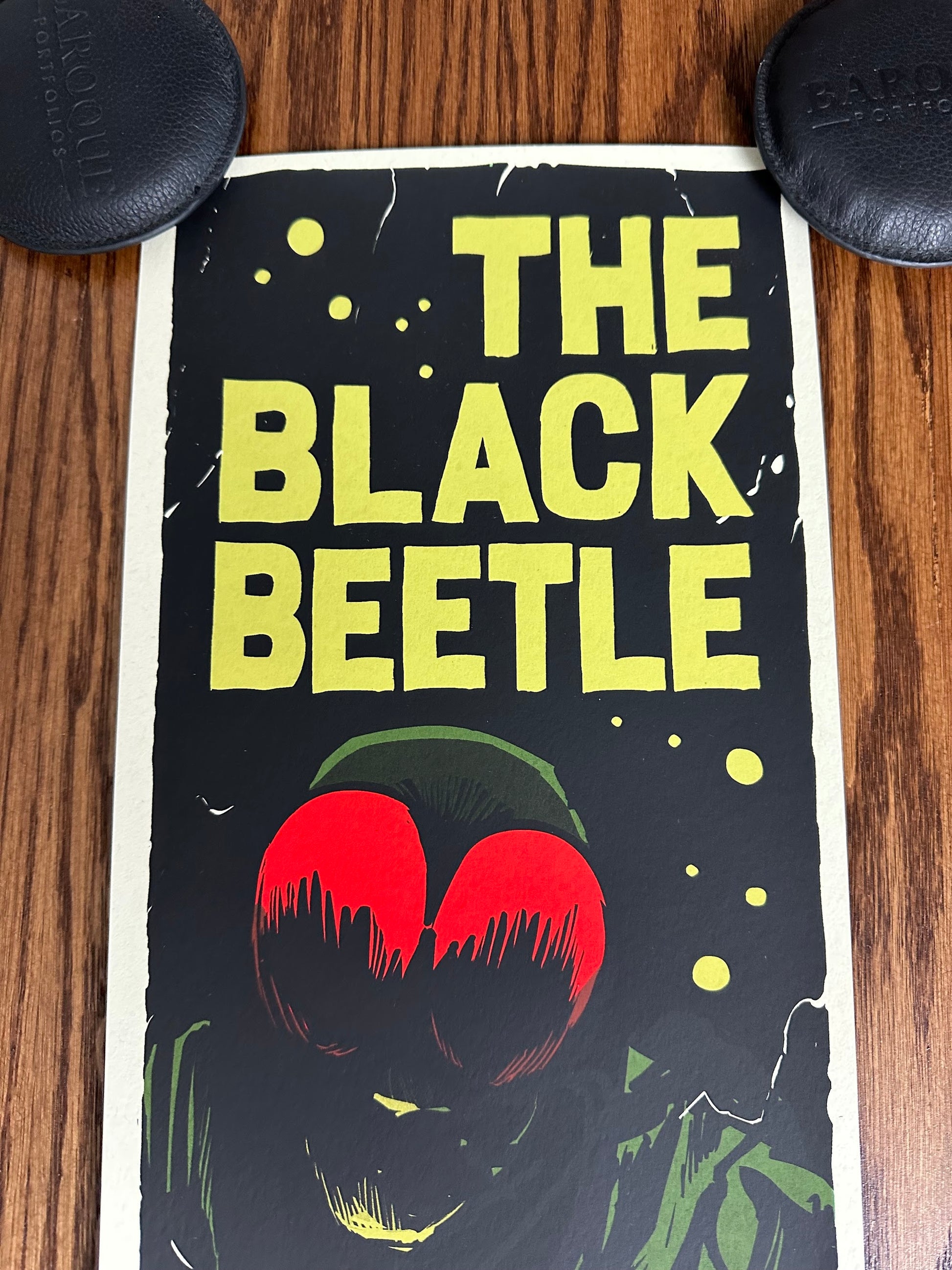 Francesco Francavilla - The Black Beetle 8x36 movie poster - detail image 3