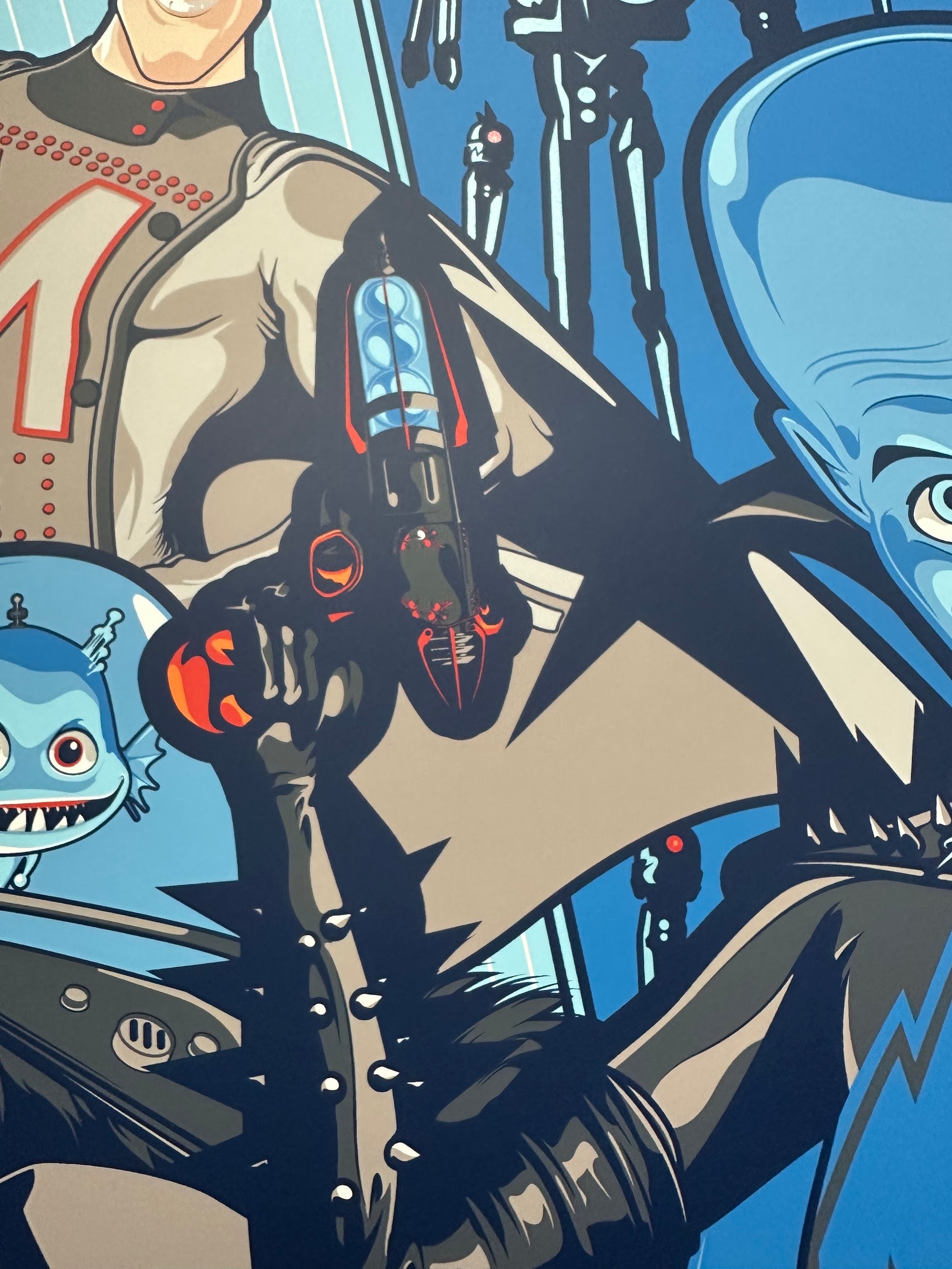 Salvador Anguiano - Megamind 24x36 movie poster - detail image 6