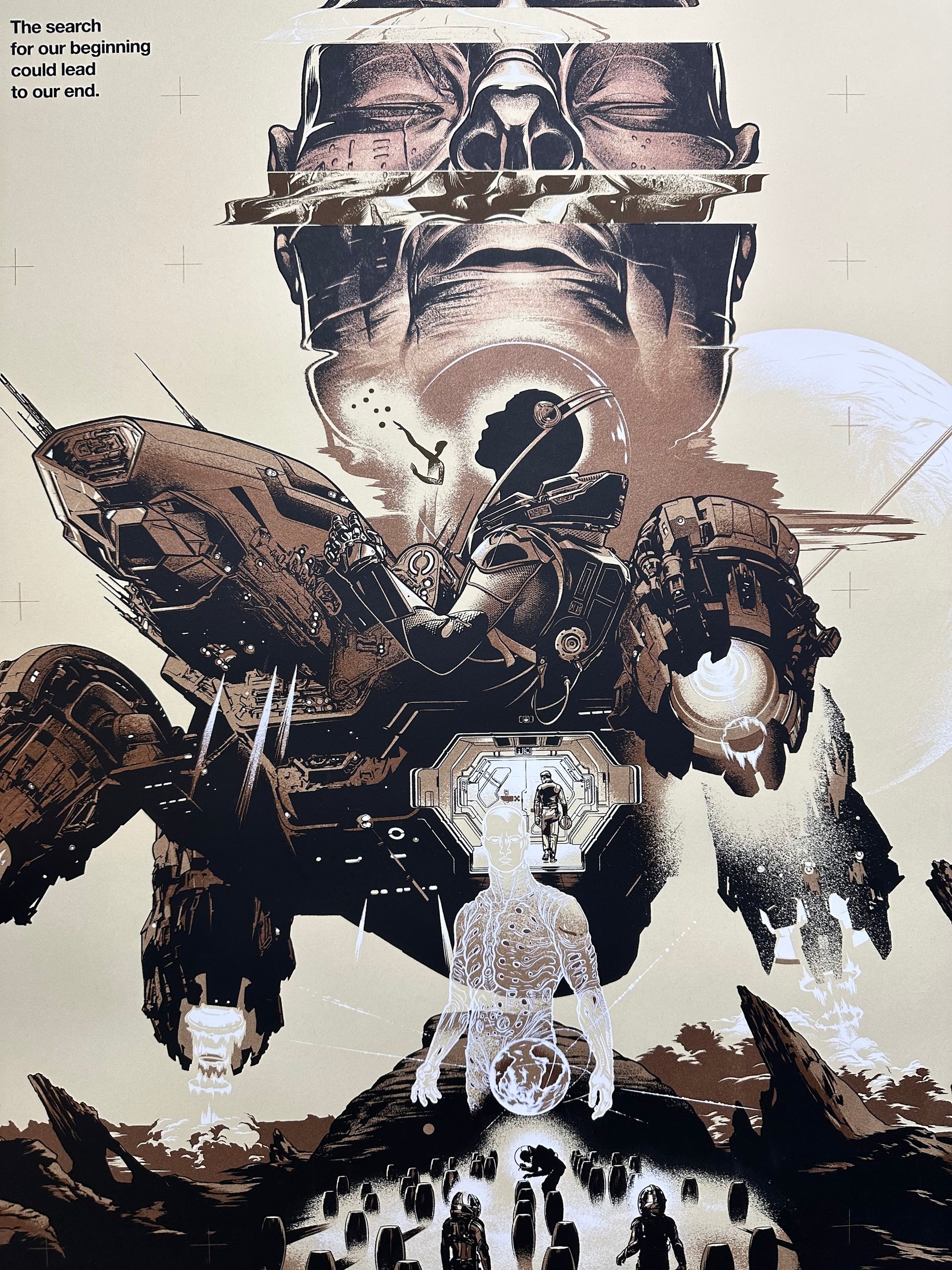 Martin Ansin - Prometheus 24x36 movie poster - detail image 3