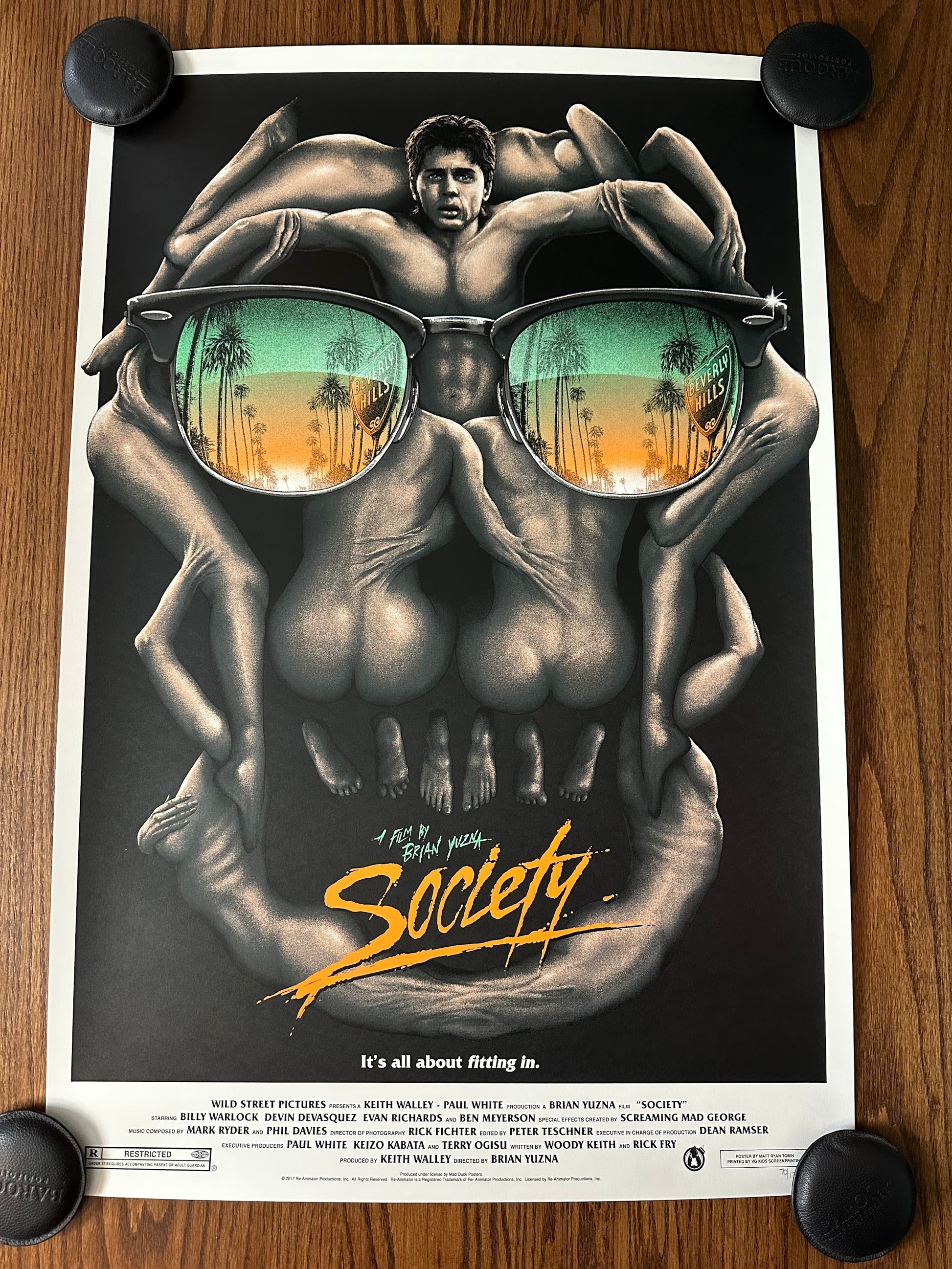 Matt Ryan Tobin - Society 24x36 movie poster