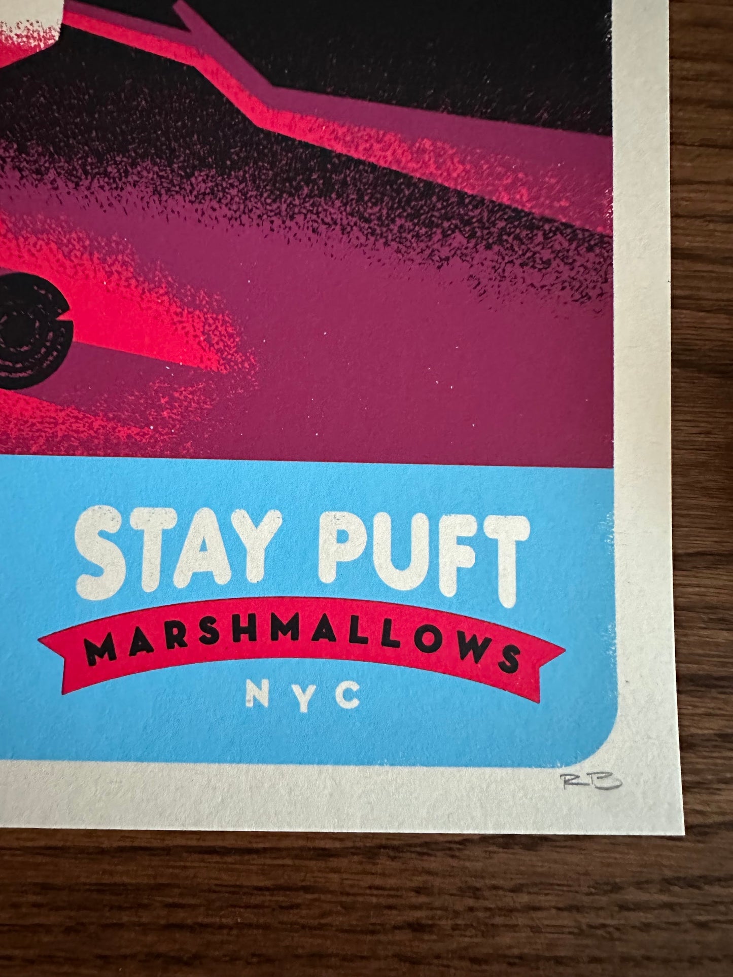 Ryan Brinkerhoff - Stay Puff Marshmellow Ghostbusters 18x24 movie poster - detail image 5