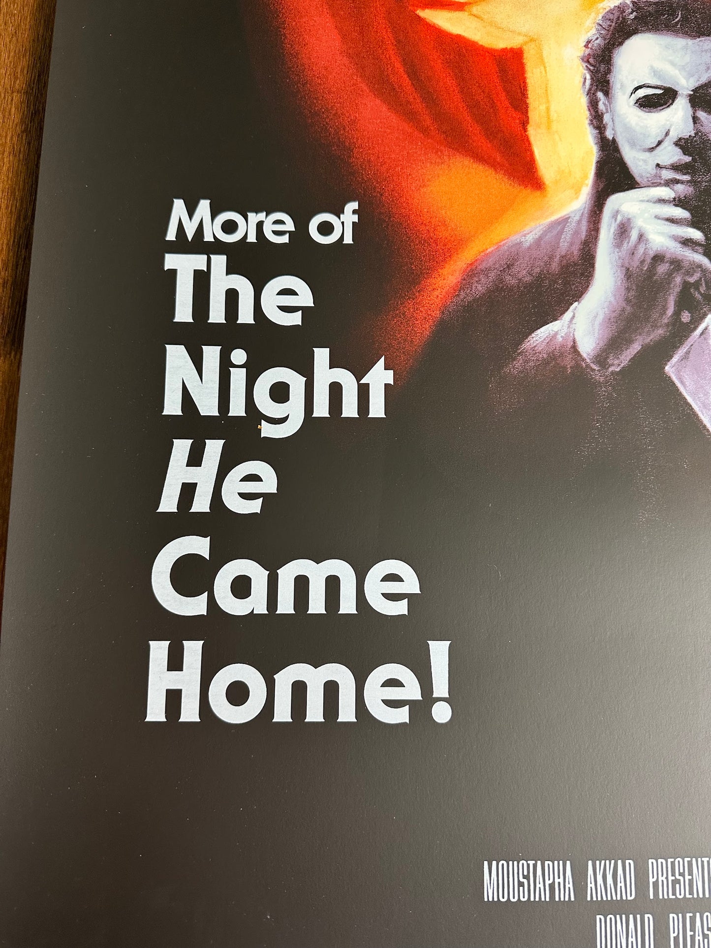 Bob Gleason - Halloween II 24x36 movie poster - detail image 4