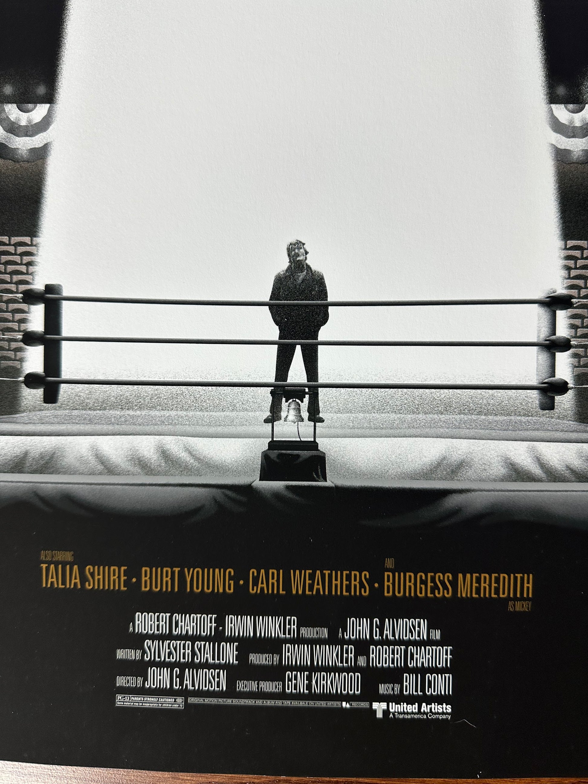 Salvador Anguiano - Rocky 12x24 movie poster - detail image 3