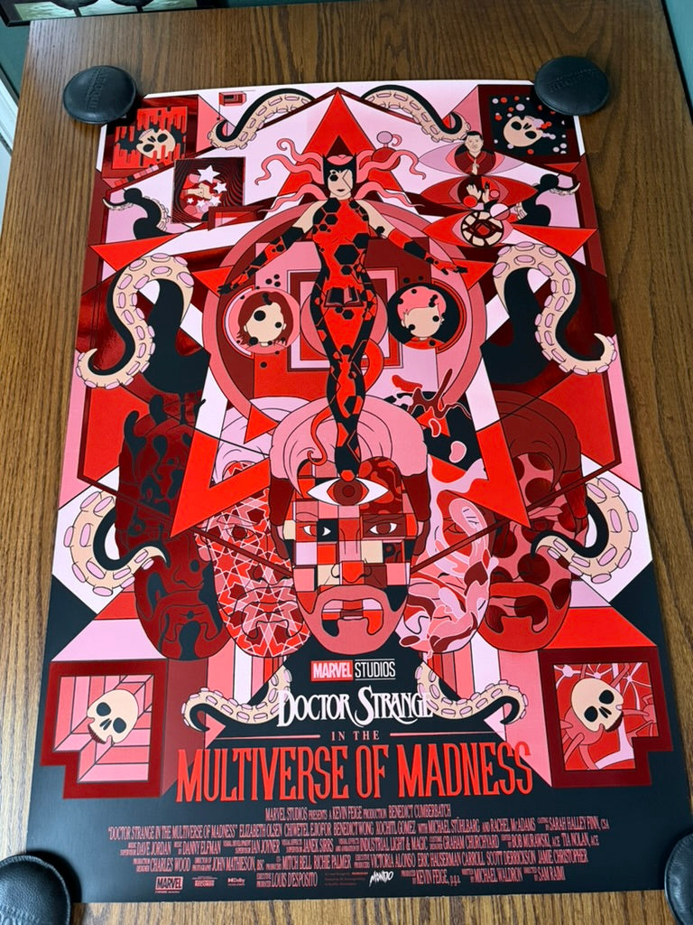 Murugiah - Doctor Strange Multiverse of Madness Red Foil Variant - 24x36 - Limited Edition Poster