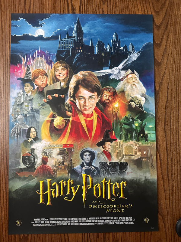 Banhan - Harry Potter and the Philosopher's Stone - 24x36 - Limited Edition Poster