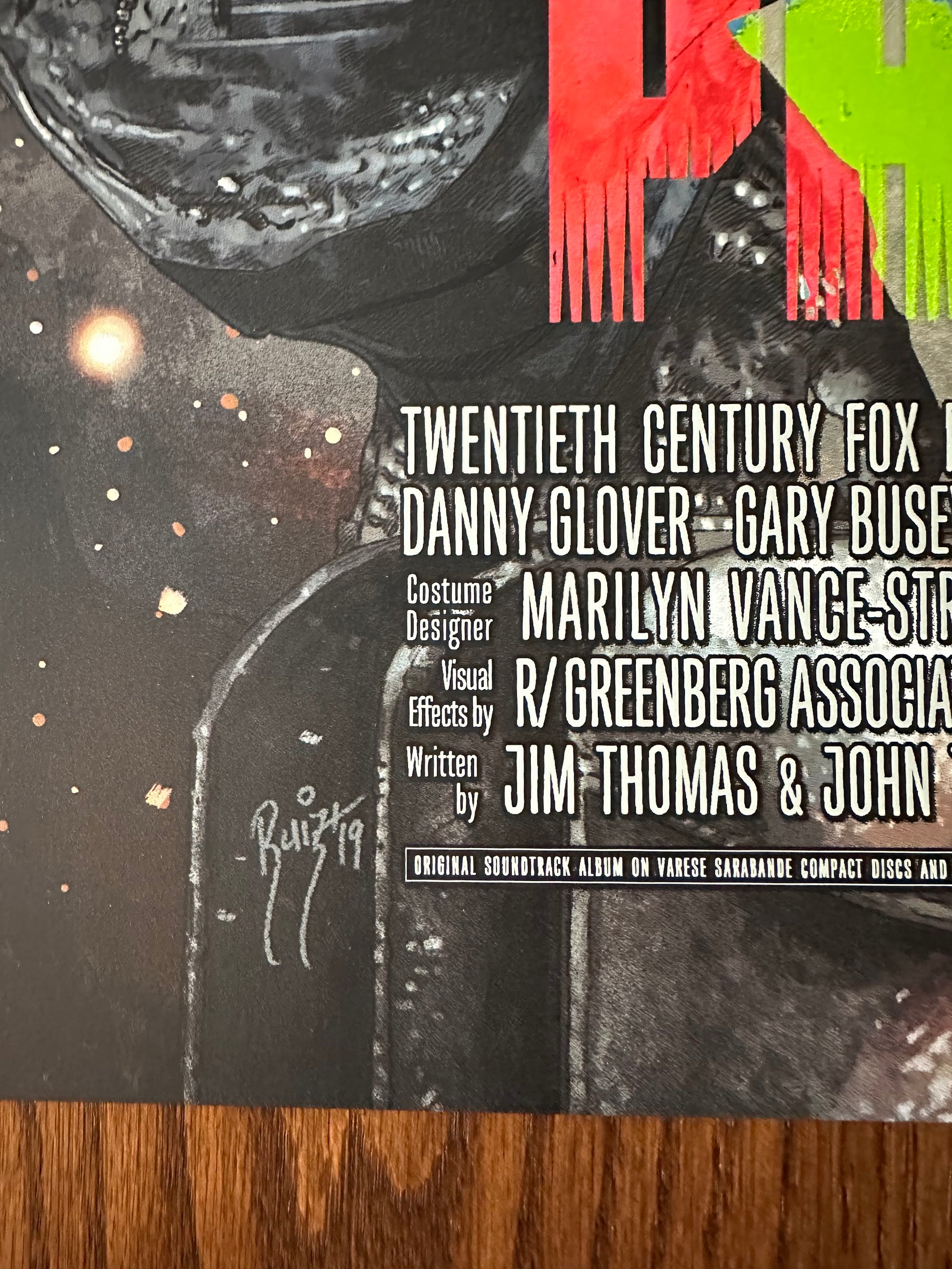 Juan Burgos - Predator 2 Variant 24x36 movie poster - detail image 6