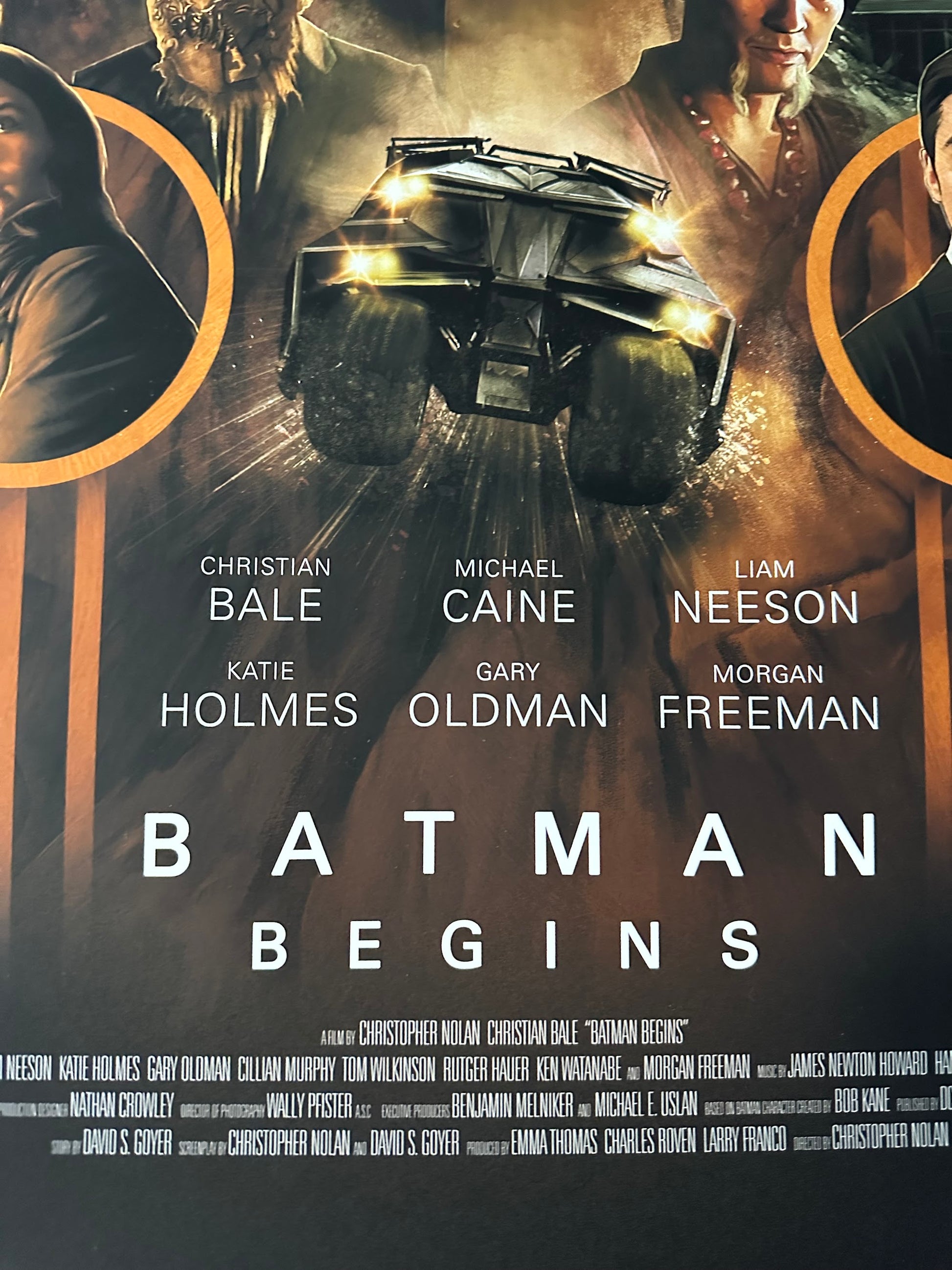 Rich Davies - Batman Begins 24x36 movie poster - detail image 5