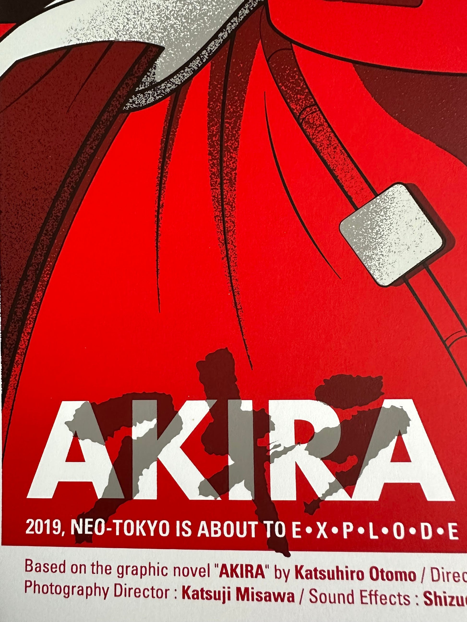 Guillaume Morellec - Akira "Kung-Fu Theater" 18x24 movie poster - detail image 2