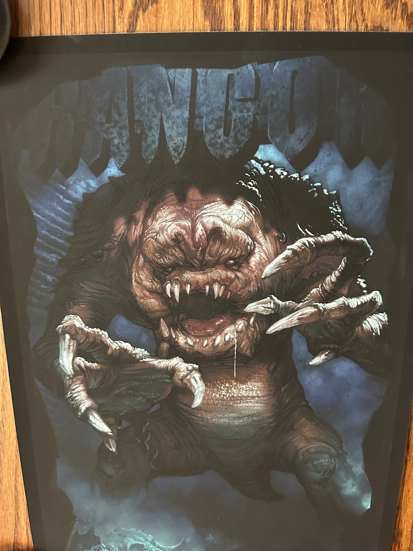 Barrett Chapman - Rancor Portrait 13x19 art print - detail image 2