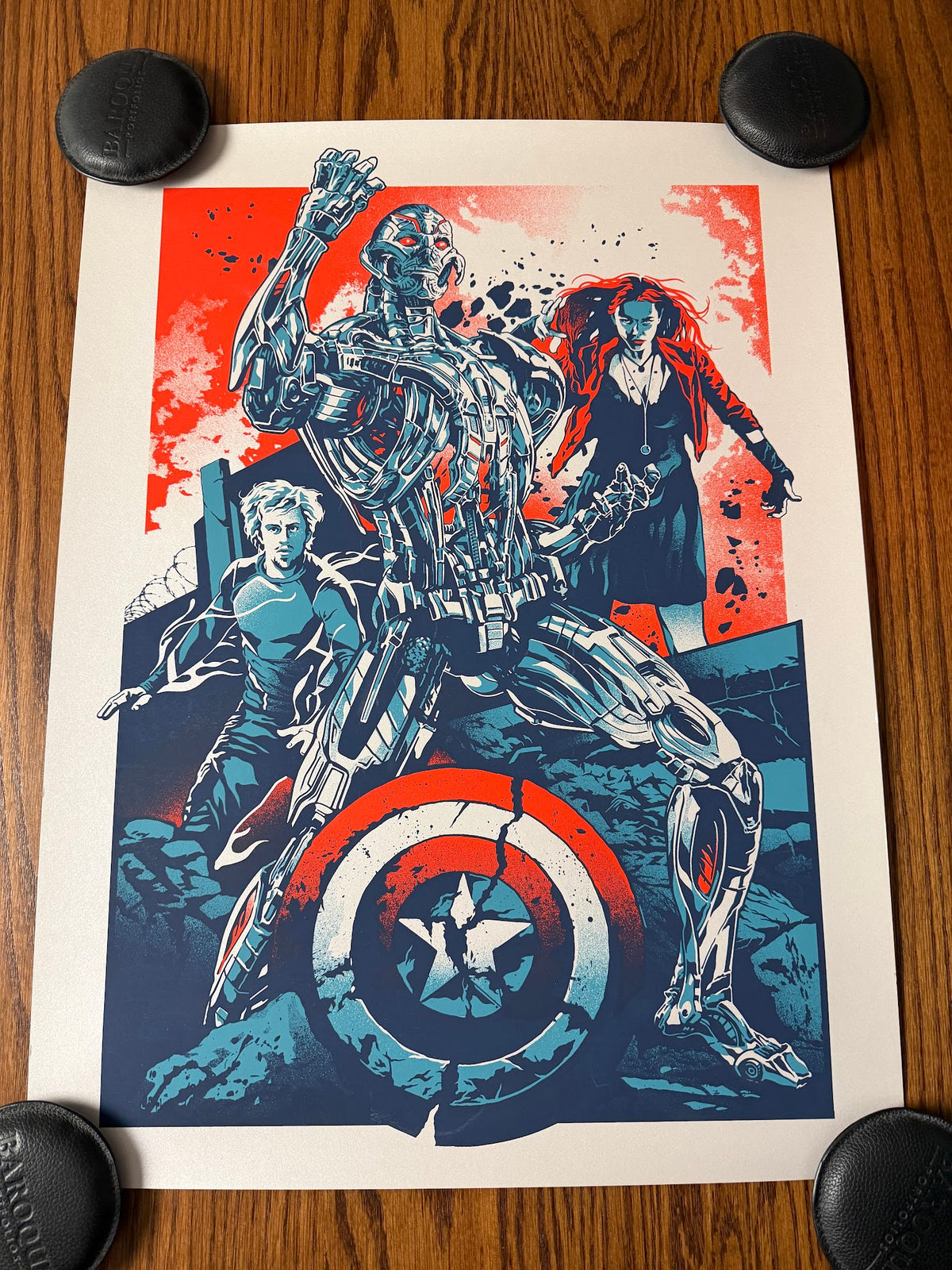 Vincent Aseo - Avengers Age of Ultron - 18x24 - Limited Edition Poster