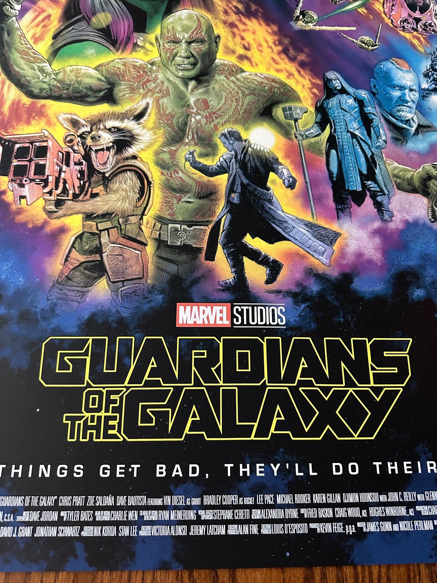 Roger Motzkus - Guardians of the Galaxy 24x36 movie poster - detail image 6