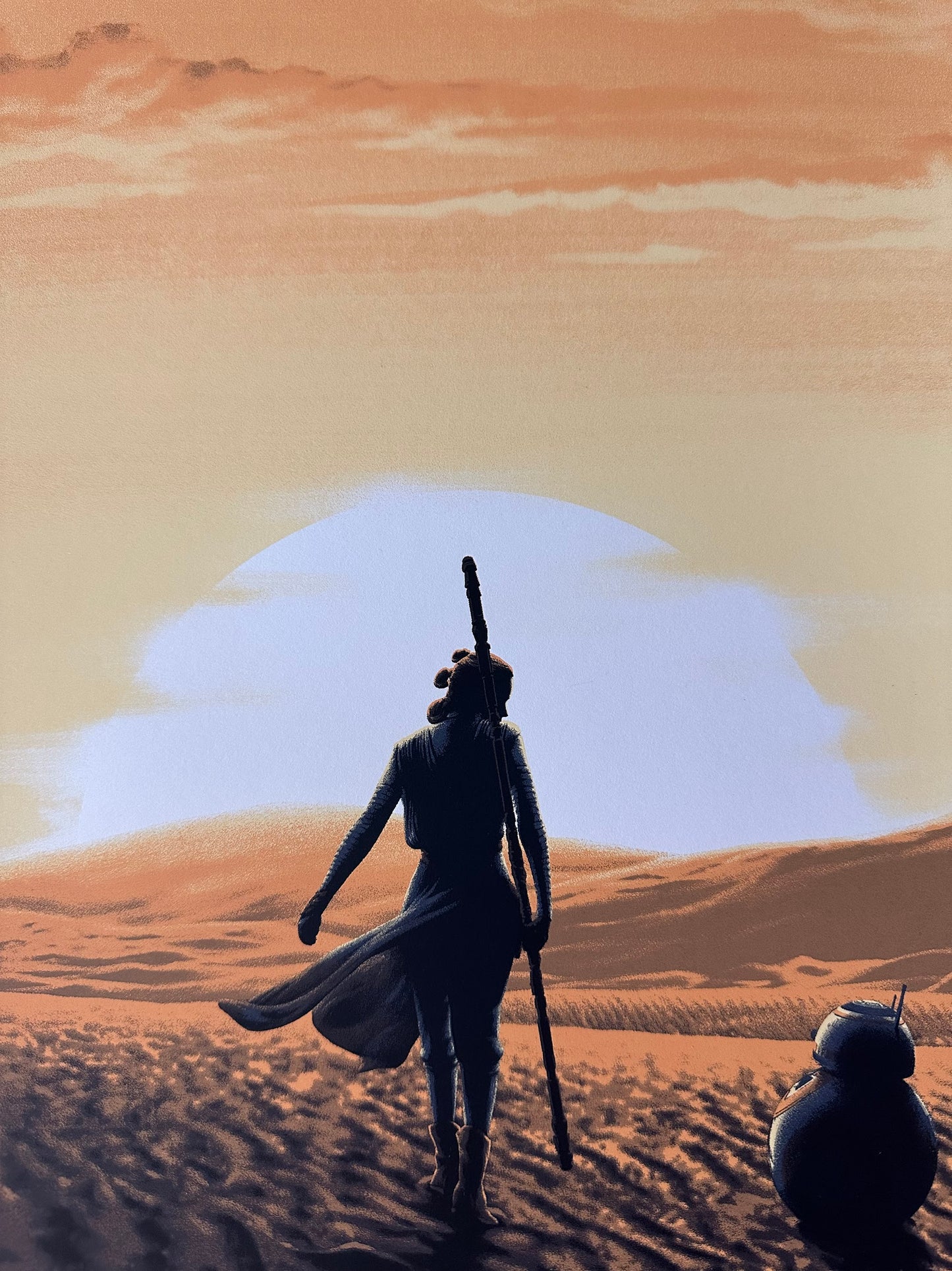 Florey - Star Wars The Force Awakens 12x24 movie poster - detail image 2