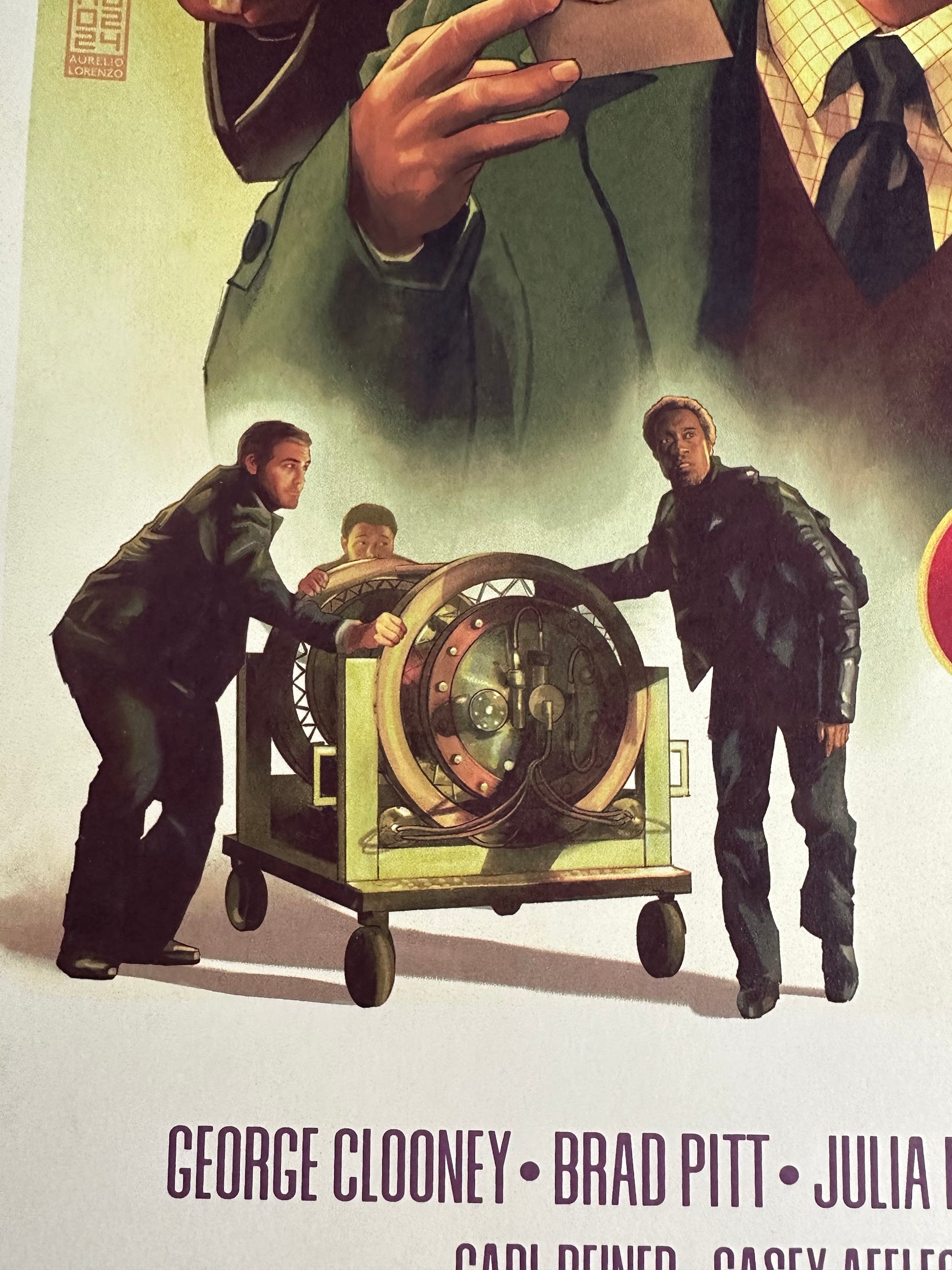 Aurelio Lorenzo - Oceans 11 24x36 movie poster - detail image 7