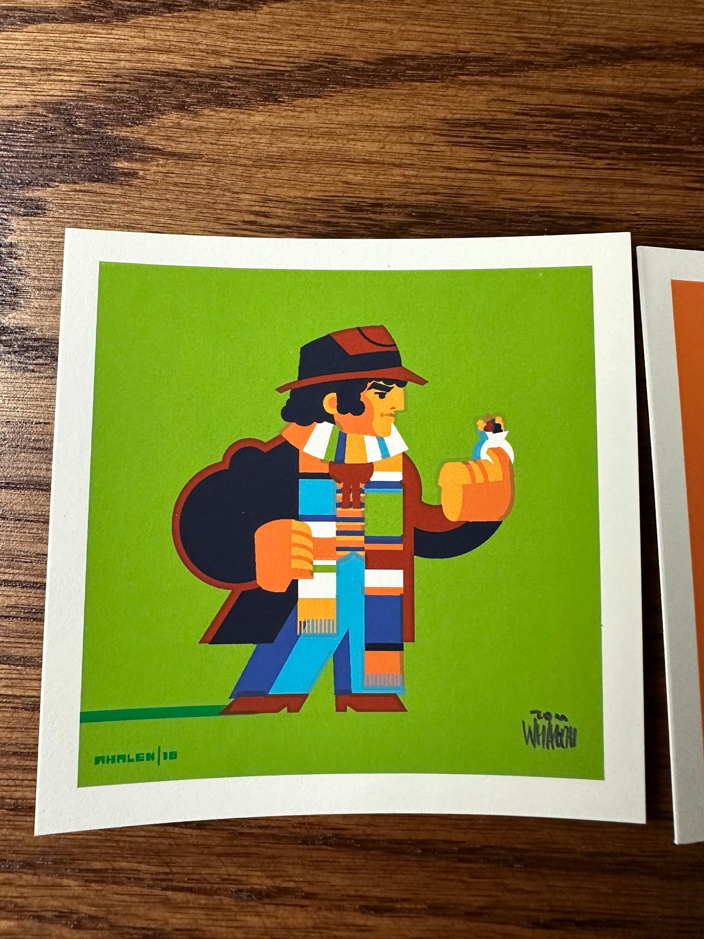 Tom Whalen - Doctor Who Set 4x4 art print - detail image 2