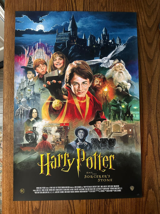 Banhan - Harry Potter & the Sorcerer's Stone 24x36 movie poster