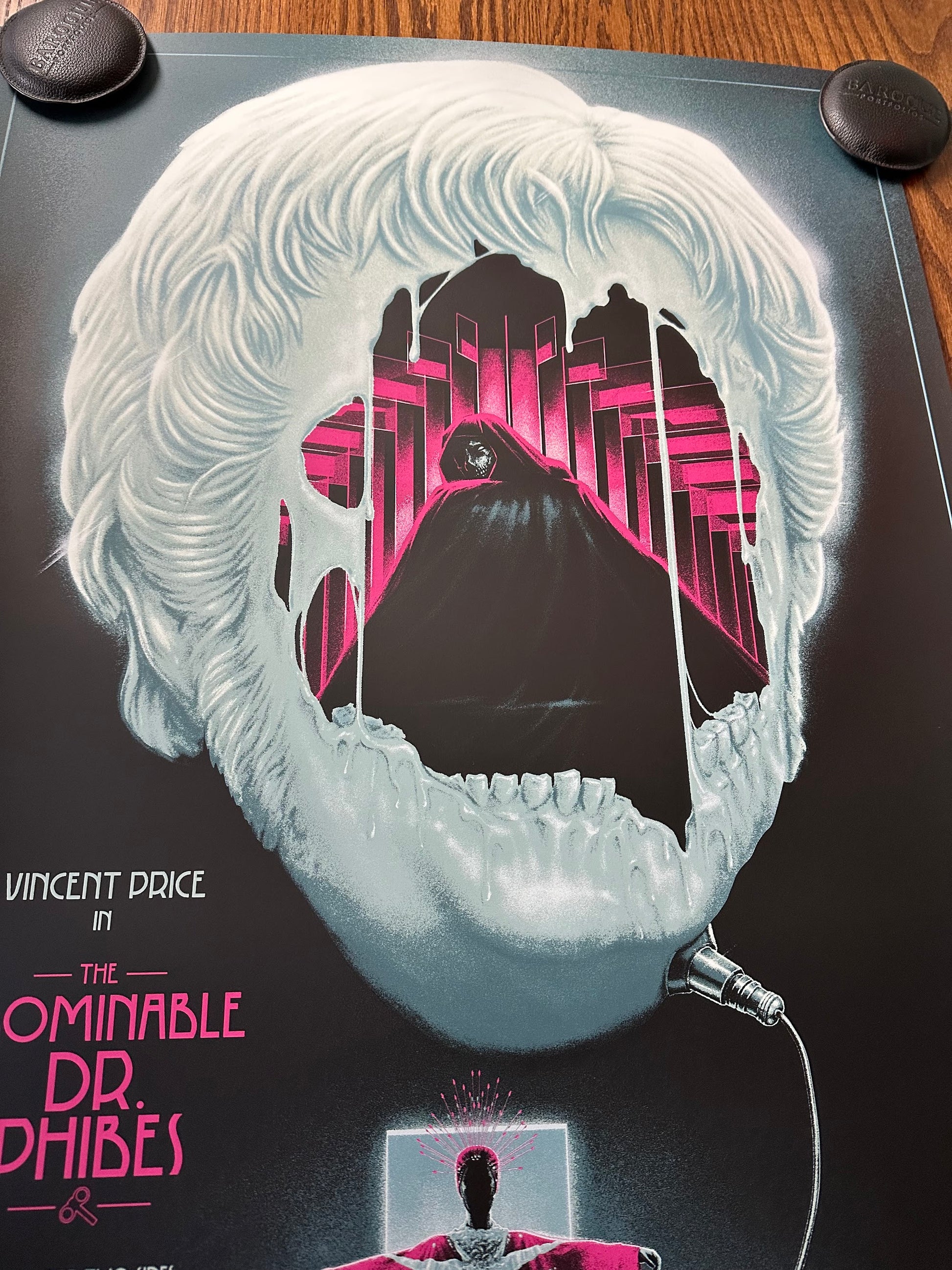 Matt Ryan Tobin - The Abominable Dr. Phibes 24x36 movie poster - detail image 4