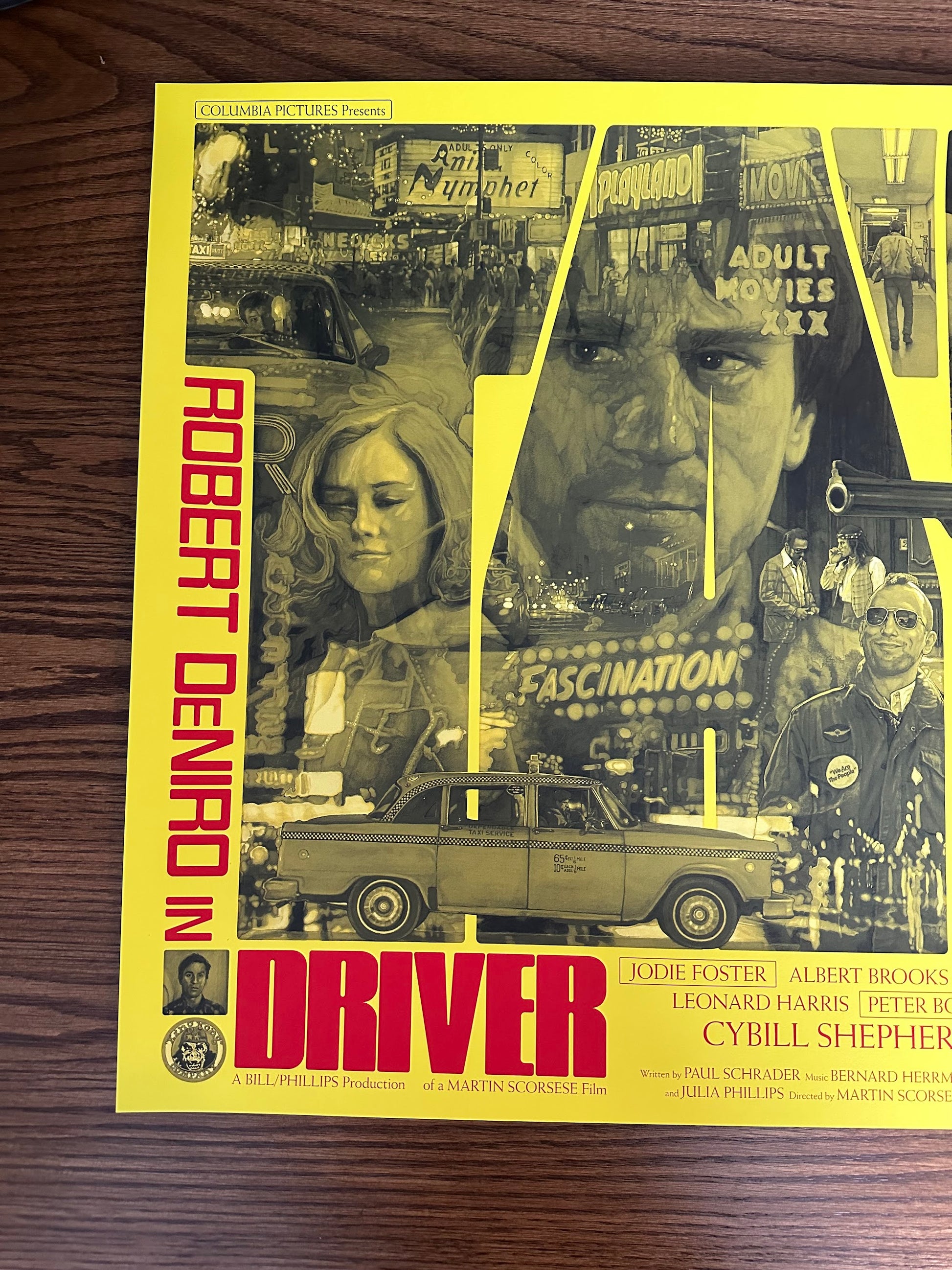 Krzysztof Domaradzki - Taxi Driver Porno Variant 24x36 movie poster - detail image 2