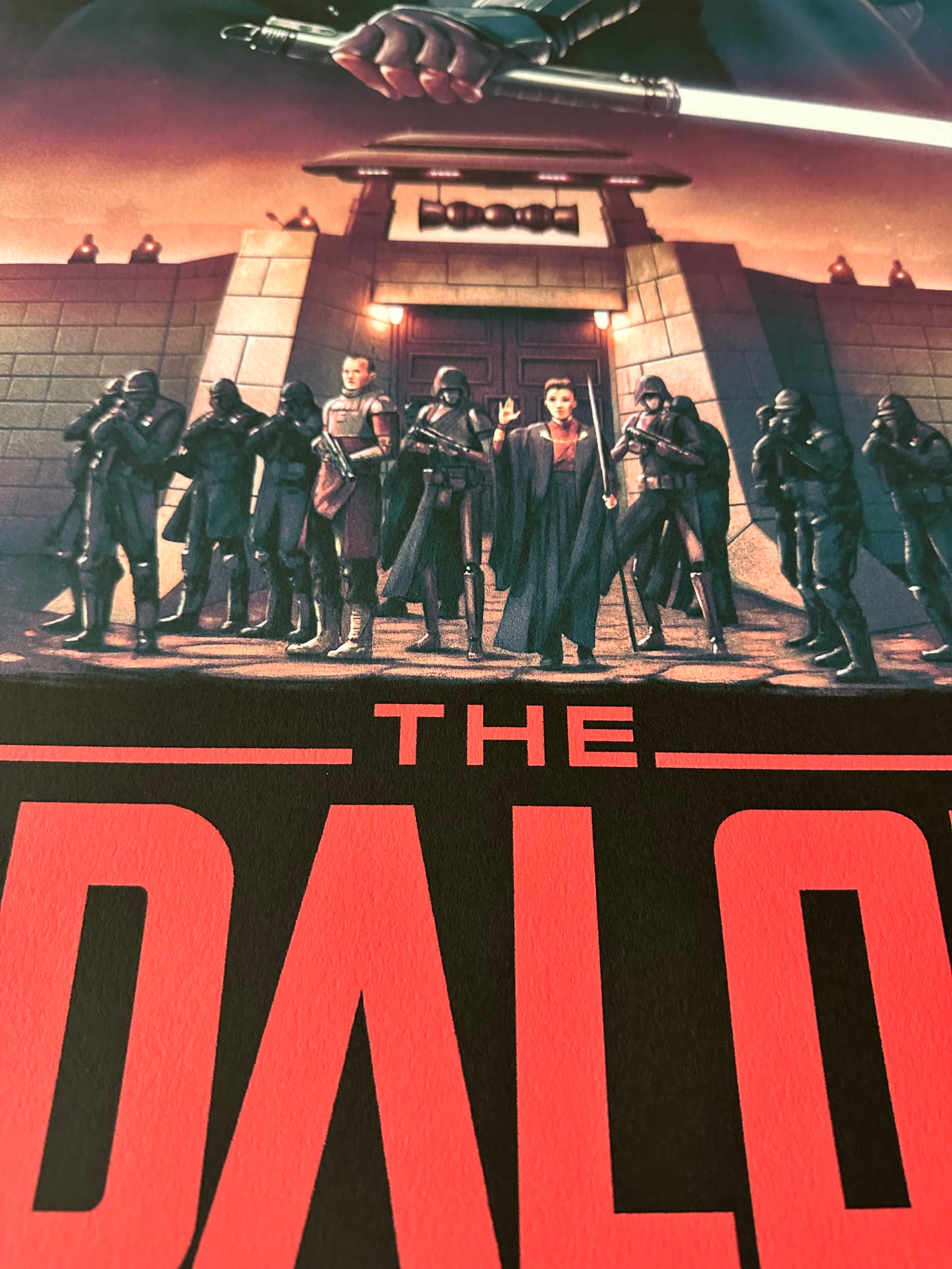 Tom Walker - The Mandalorian 24x36 movie poster - detail image 6