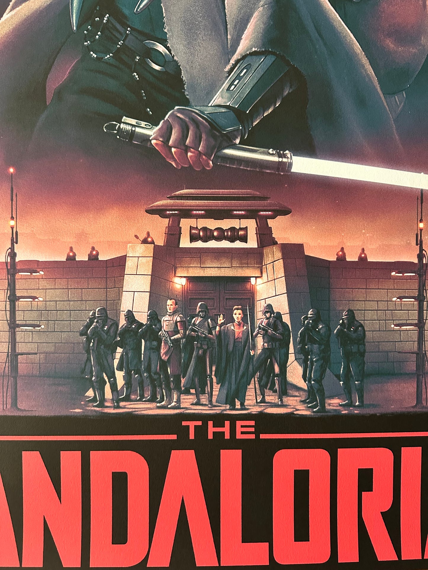 Tom Walker - The Mandalorian 24x36 movie poster - detail image 5
