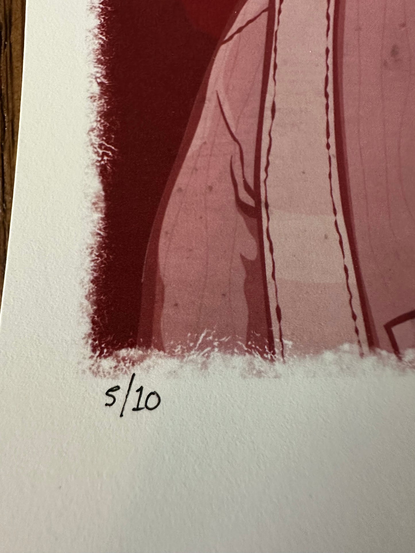 Ian Glaubinger - Shawshank Redemption Ellis Portrait 8x10 art print - detail image 4